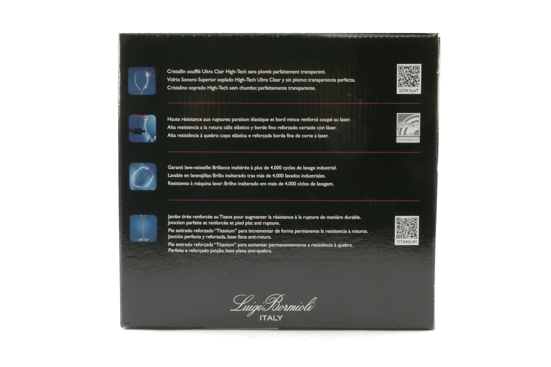 Bormioli Luigi Bach Set 4 Calici Gin Glass 60 cl - Linea Elegante e Raffinata - Set 4 Pz 6