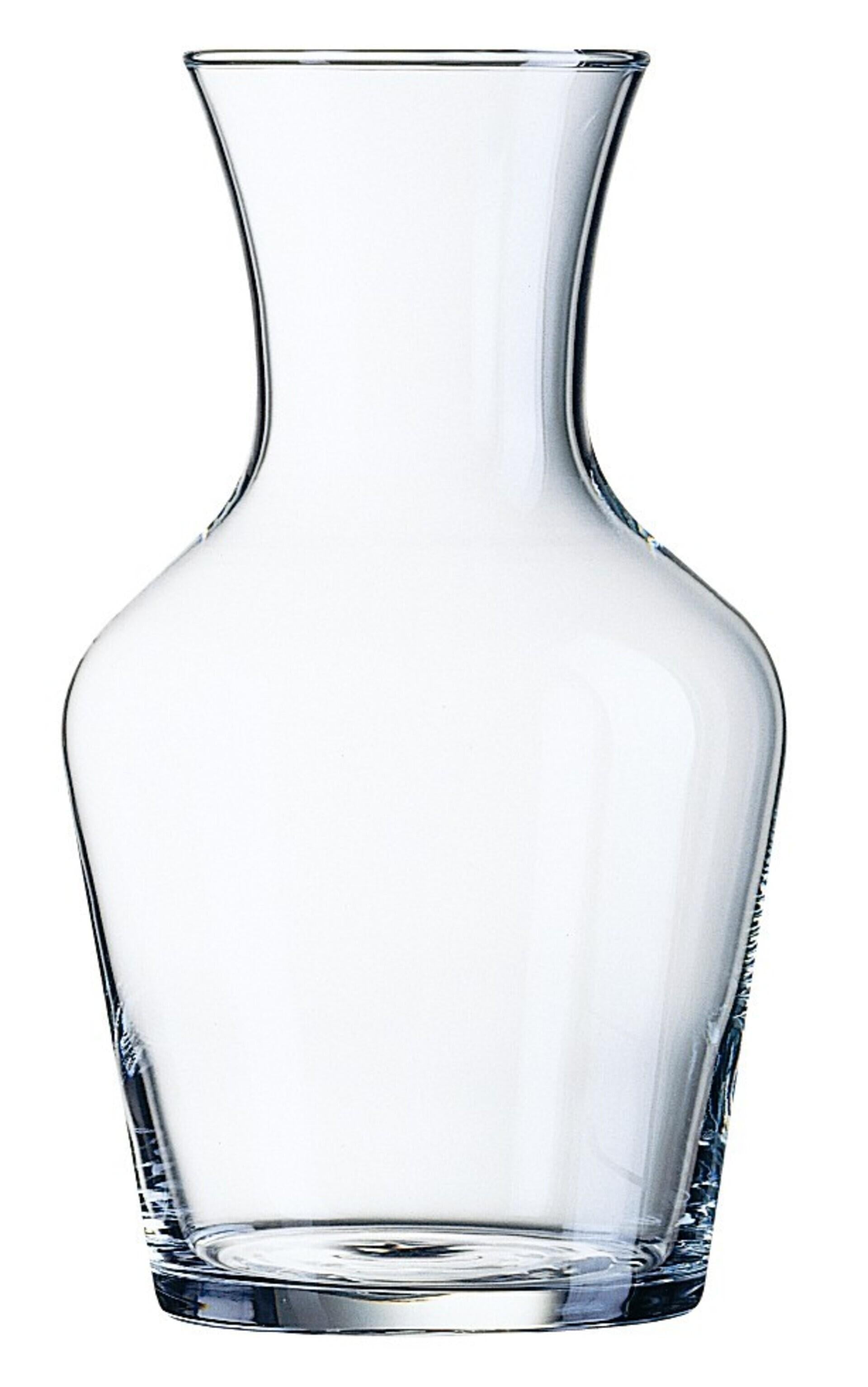 Arcoroc Carafon Vin 1L - H.203 mm Ø119 mm In Vetro - Caraffa Elegante per Acqua o Succhi - Set 6 Pz