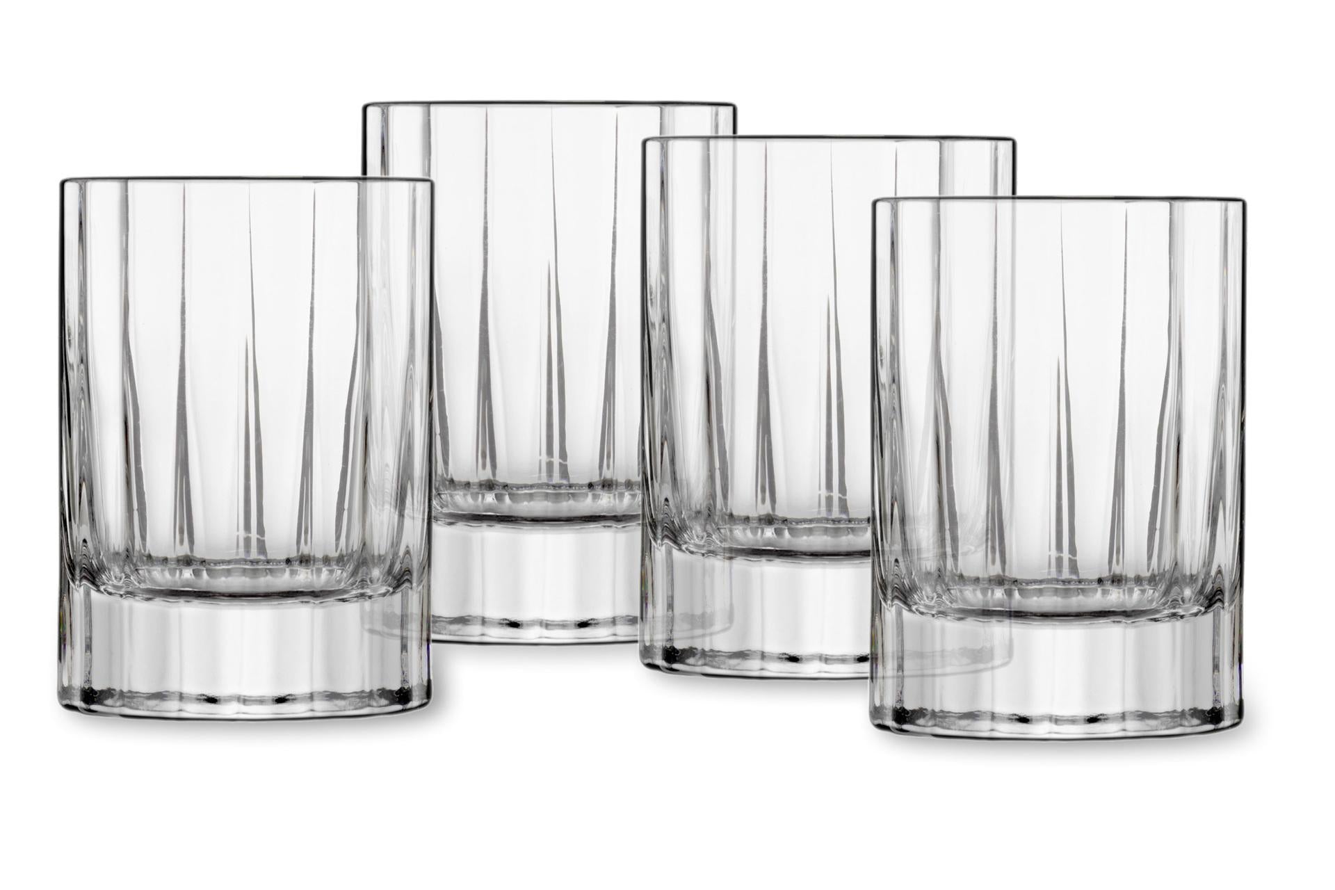 Bormioli Luigi Bach Set 4 Bicchieri Liquore 7 cl - Linea Elegante e Raffinata - Set 4 Pz