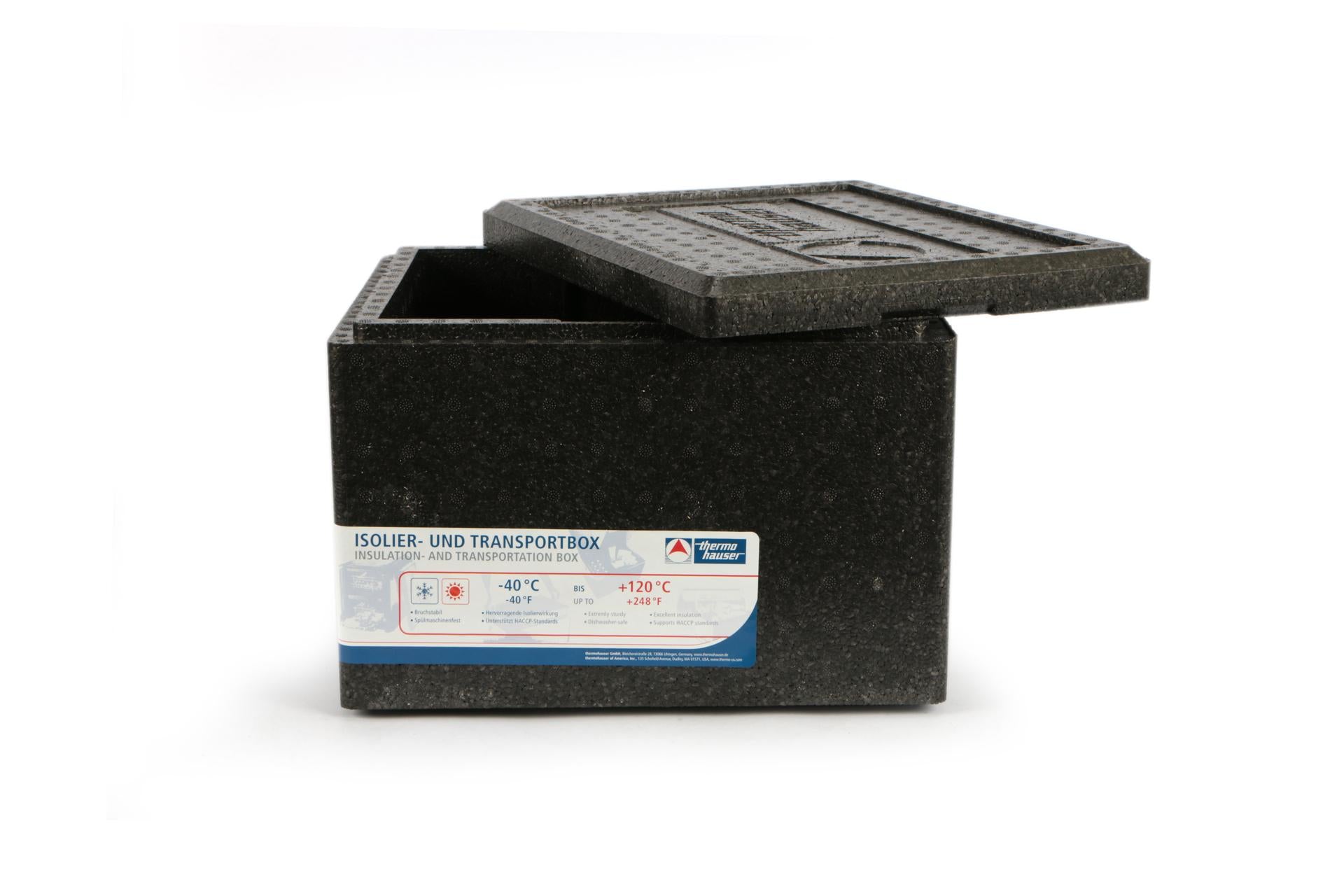 Thermohauser Box Polipropilene Gastronorm 1/2 - 33 x 27 x 21.7 cm