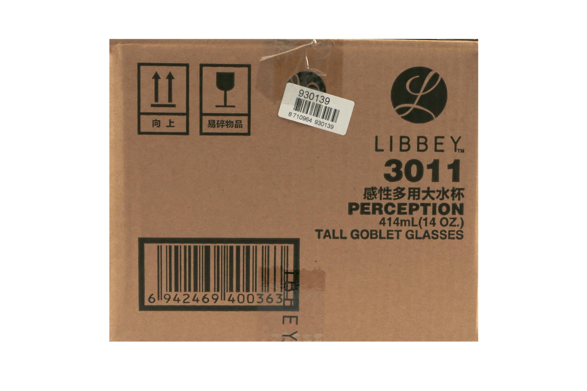 Libbey Glass Perception Set 12 Calici Goblet 41.4 cl In Vetro Temperato - Set 12 Pz 4