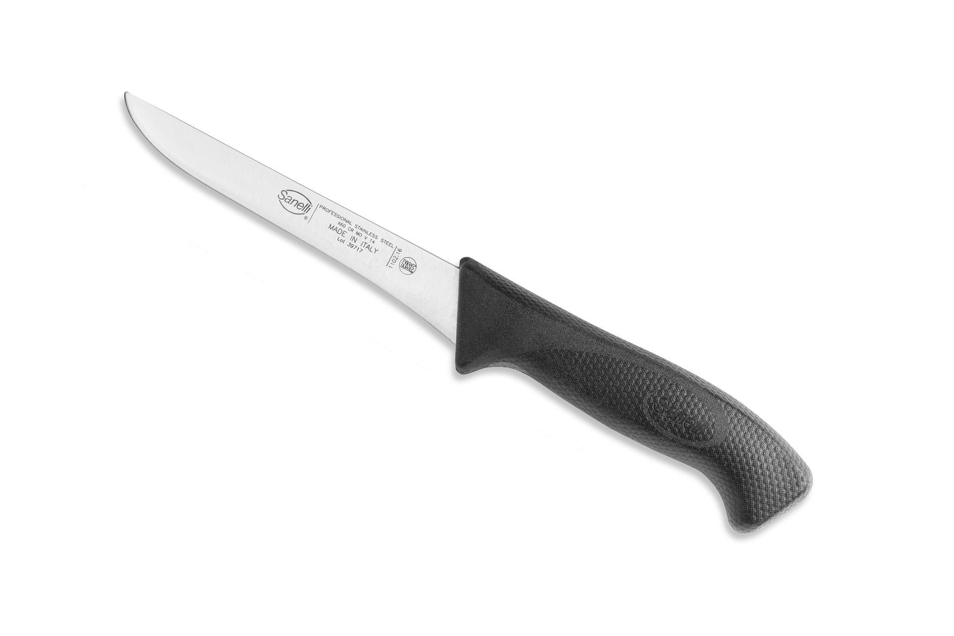 Sanelli Skin Coltello Disosso 16 cm - Lama In Acciaio Inox Con Manico Ergonomico Multicolore