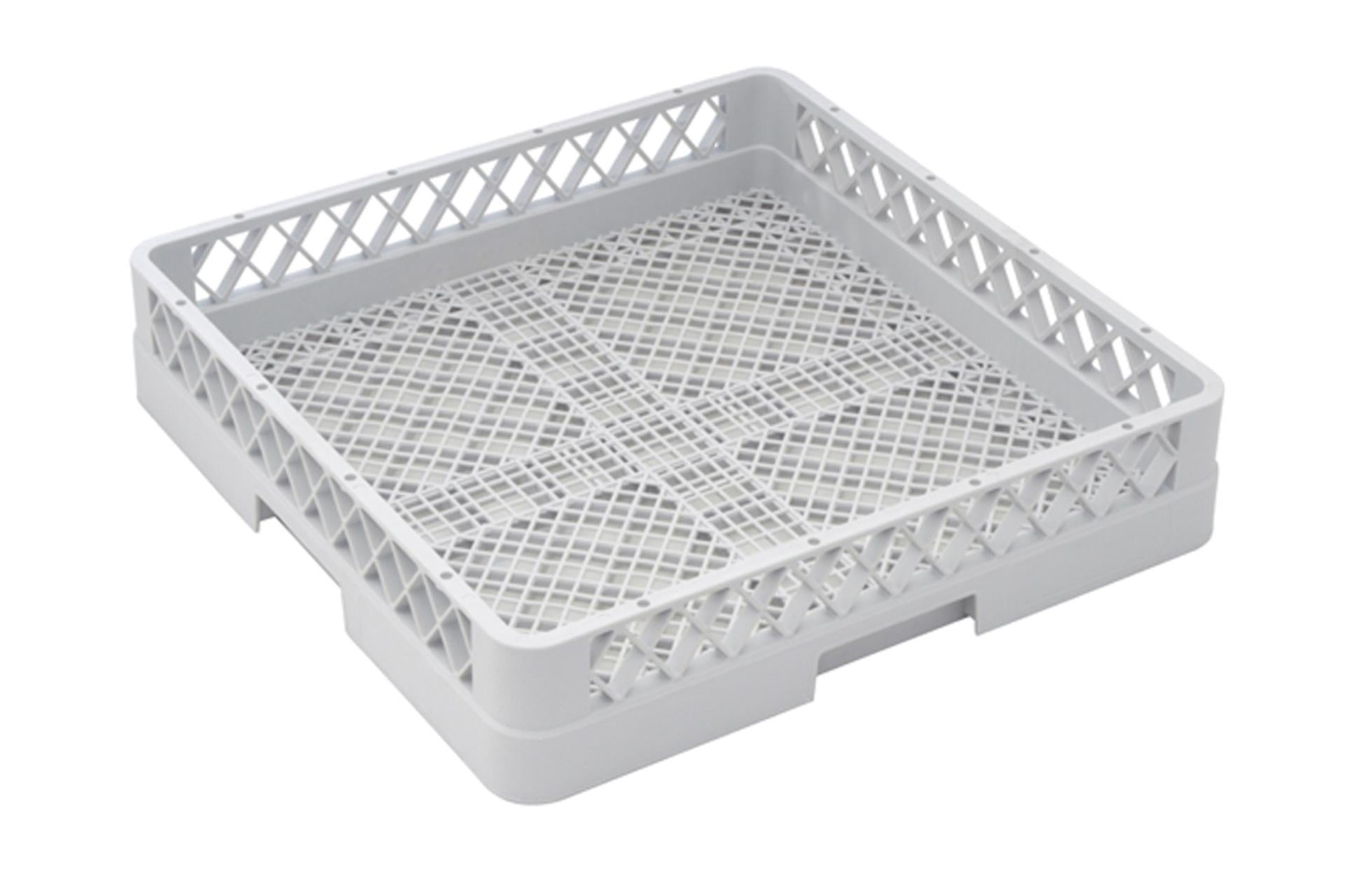 Inox Macel Base per Posate Grigia 50x50 cm per Lavastoviglie - Cestelli Industriali in Polipropilene