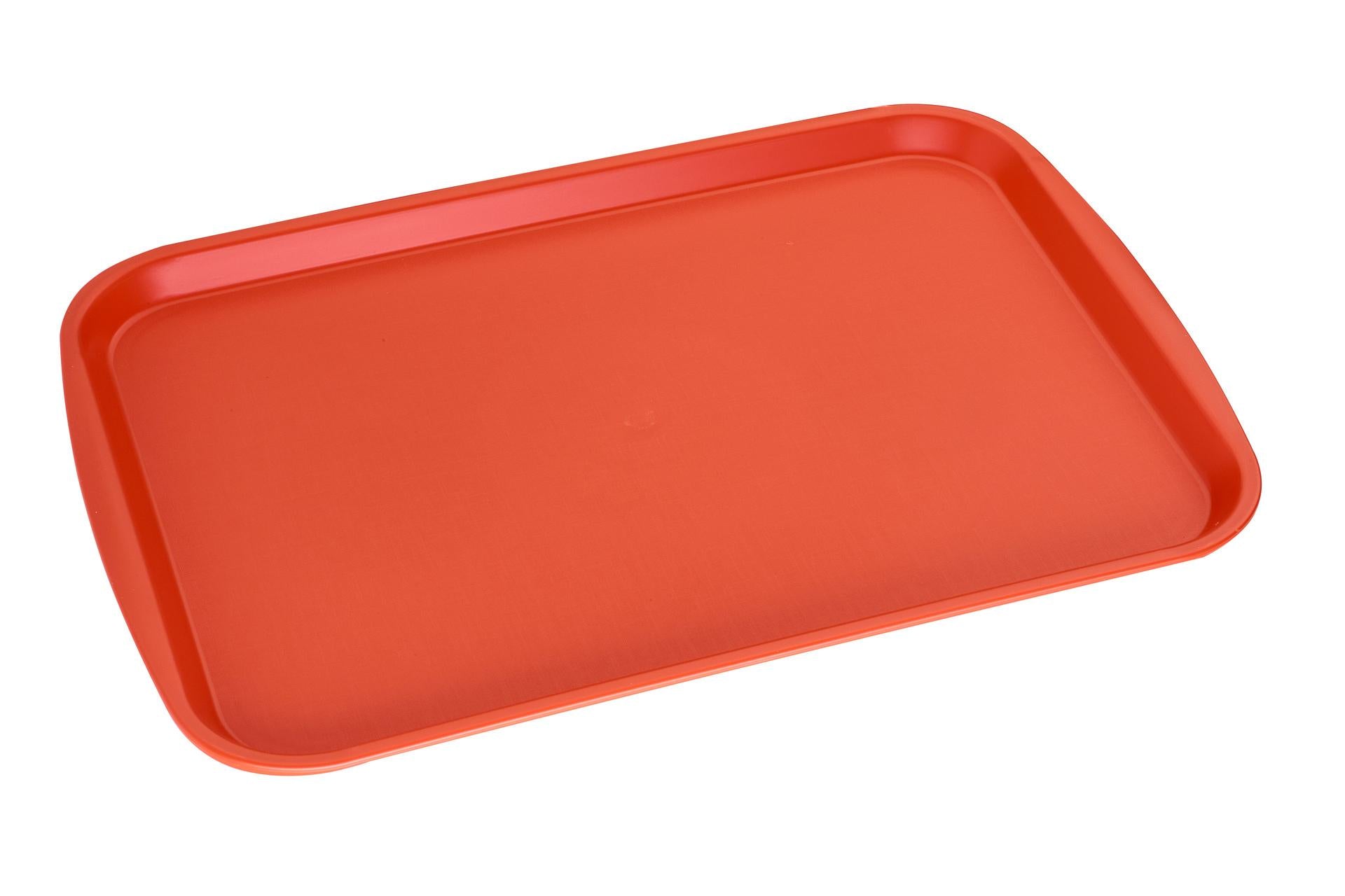 Inox Macel Vassoio Fast Food 43.5 x 31 cm In Polipropilene Arancio