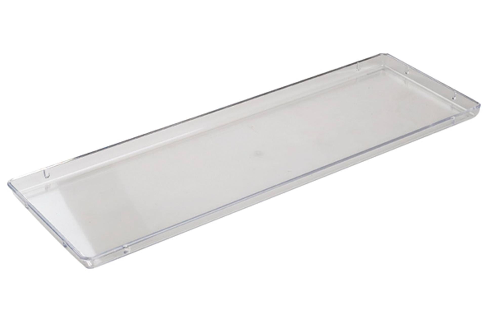 Inox Macel Vassoio Policarbonato Trasparente 40 x 20 cm - Resistente e Lavabile in Lavastoviglie