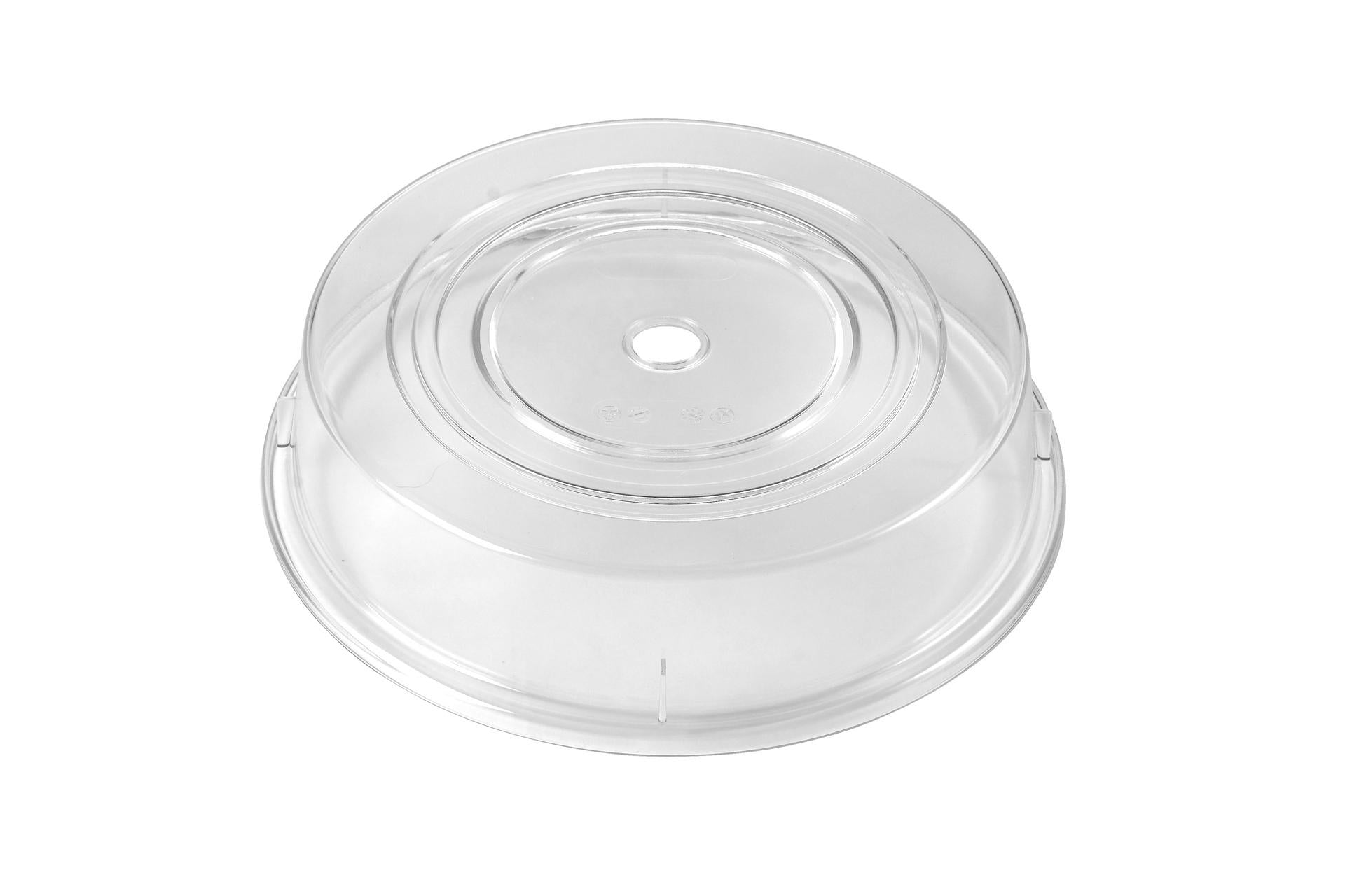 Inox Macel Copripiatto Trasparente Ø27 cm Con Foro Centrale In Plastica 1