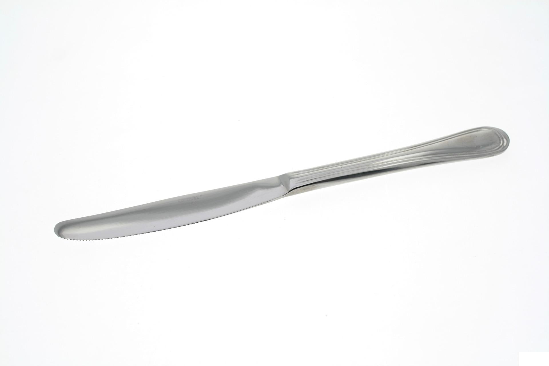 Gnali Classic Coltello Tavola 18/10 - Spessore 1.8 mm In Acciaio Inox - Set 12 Pz