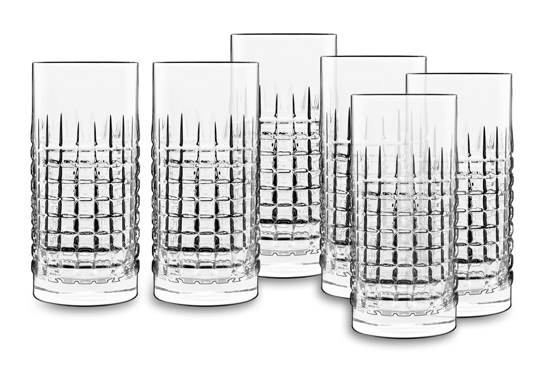 Bormioli Luigi Mixology Charme Set 6 Bicchieri Hi-Ball 48 cl - Set 6 Pz