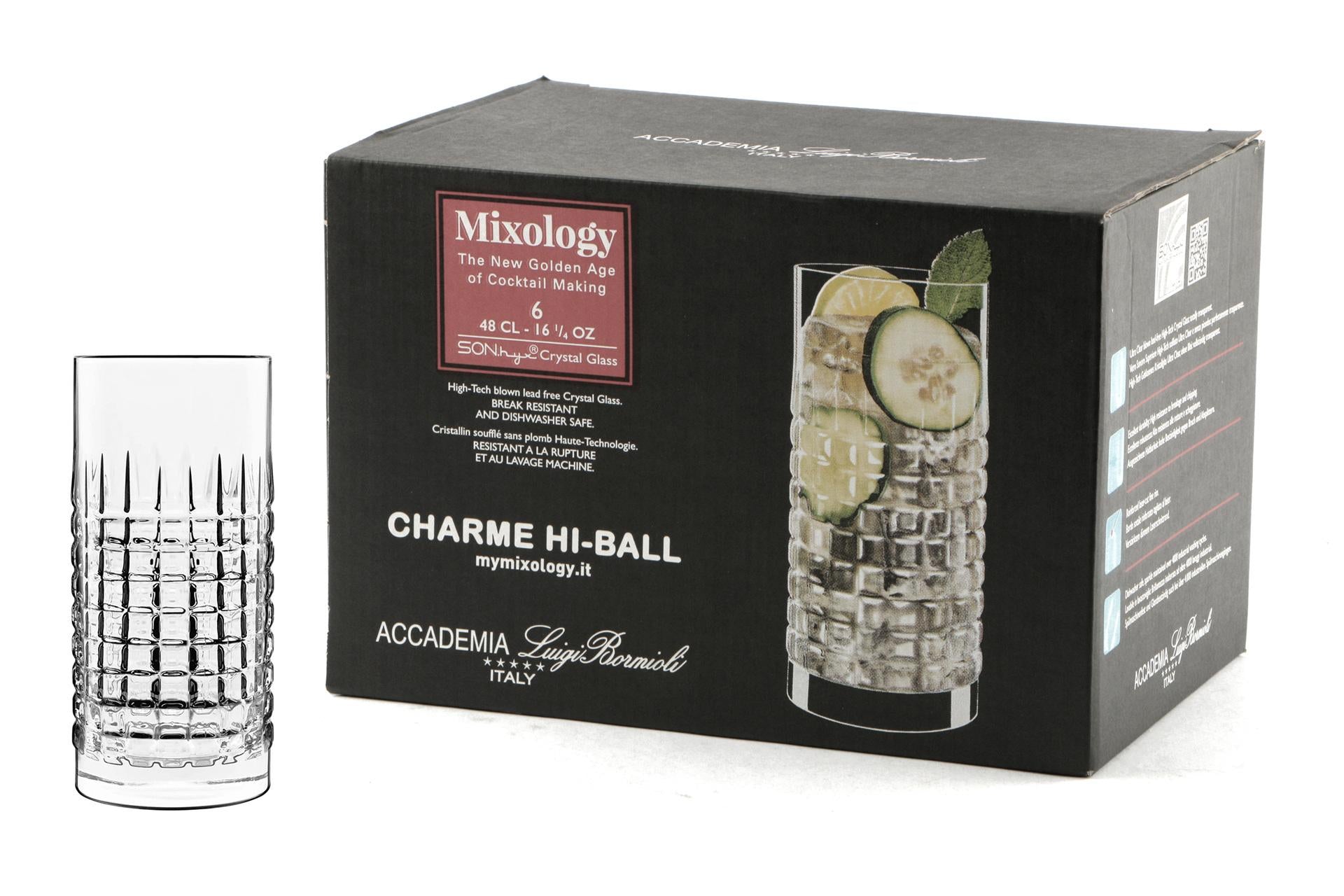 Bormioli Luigi Mixology Charme Set 6 Bicchieri Hi-Ball 48 cl - Set 6 Pz 3