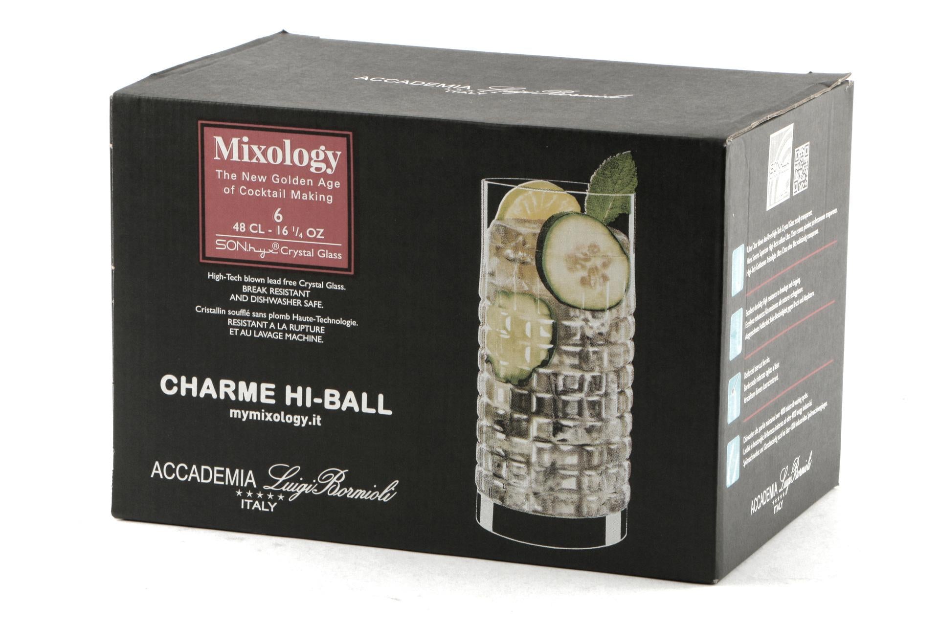 Bormioli Luigi Mixology Charme Set 6 Bicchieri Hi-Ball 48 cl - Set 6 Pz 4