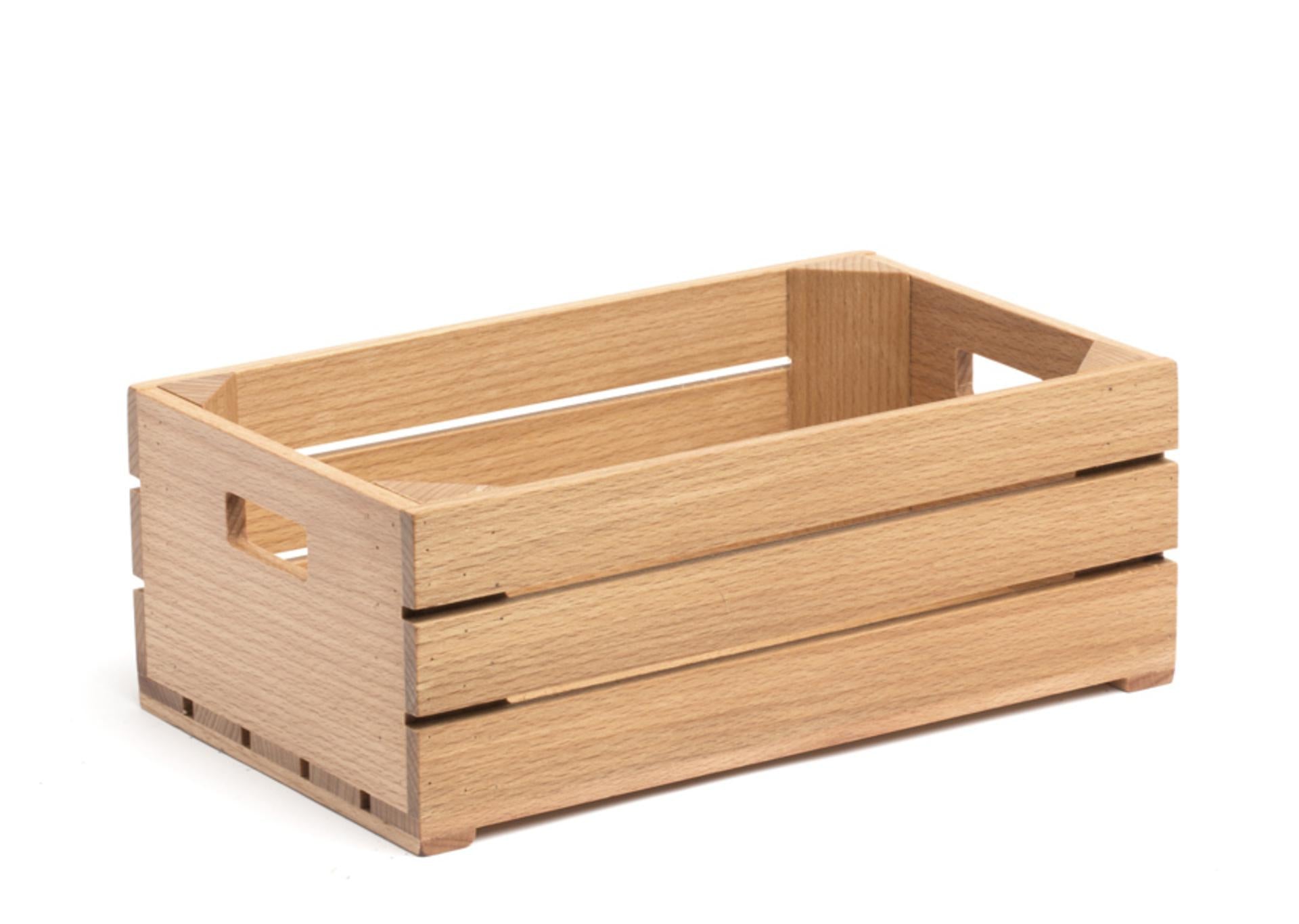 Comas Buffet Cassetta Legno 1/4 Gastronorm 16.2 x 32.5 x H.10 cm Per Esposizione Prodotti