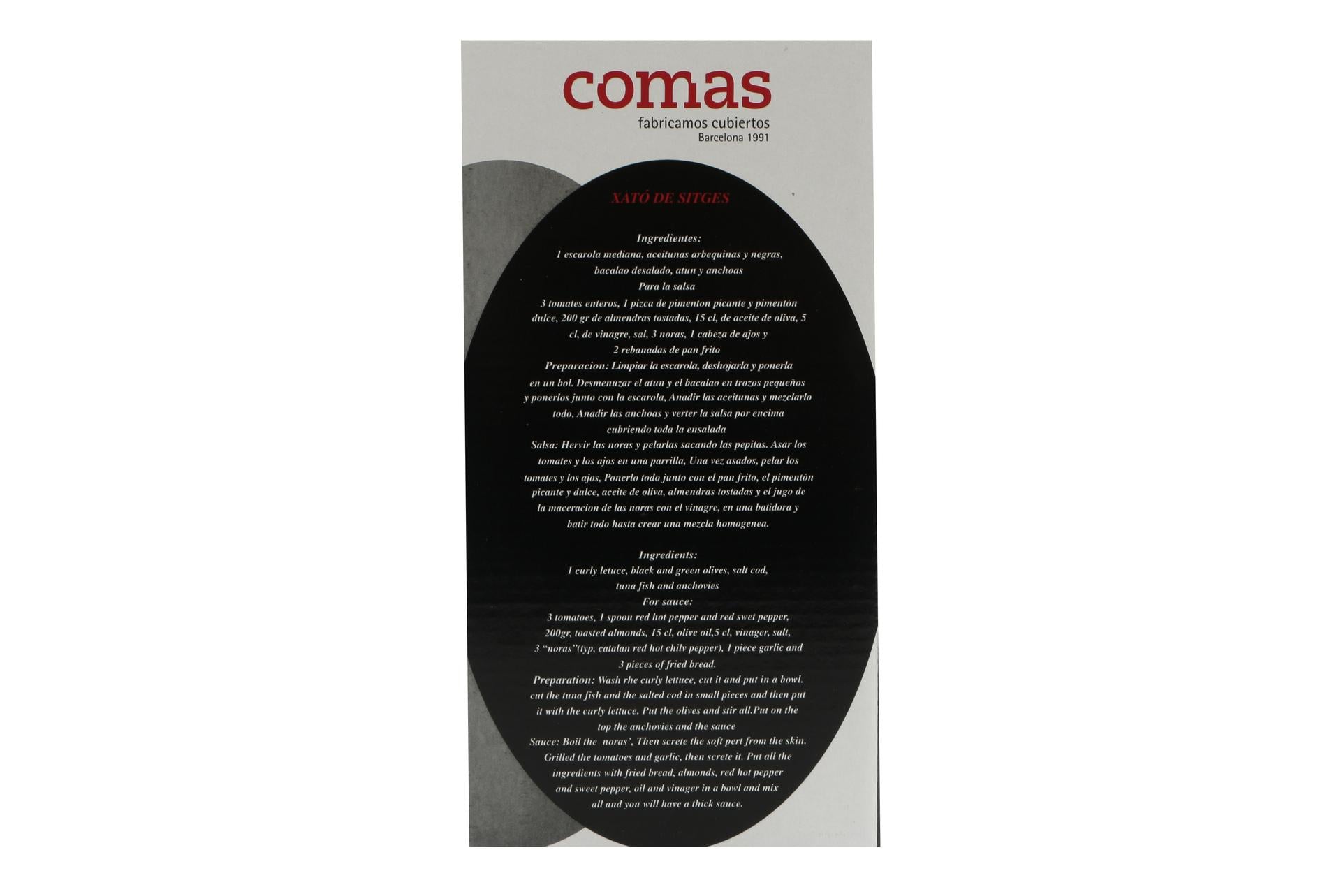 Comas Menage 2 Pezzi Olio-Aceto In Vetro e Acciaio Inox Con Supporto - Set 2 Pz 6