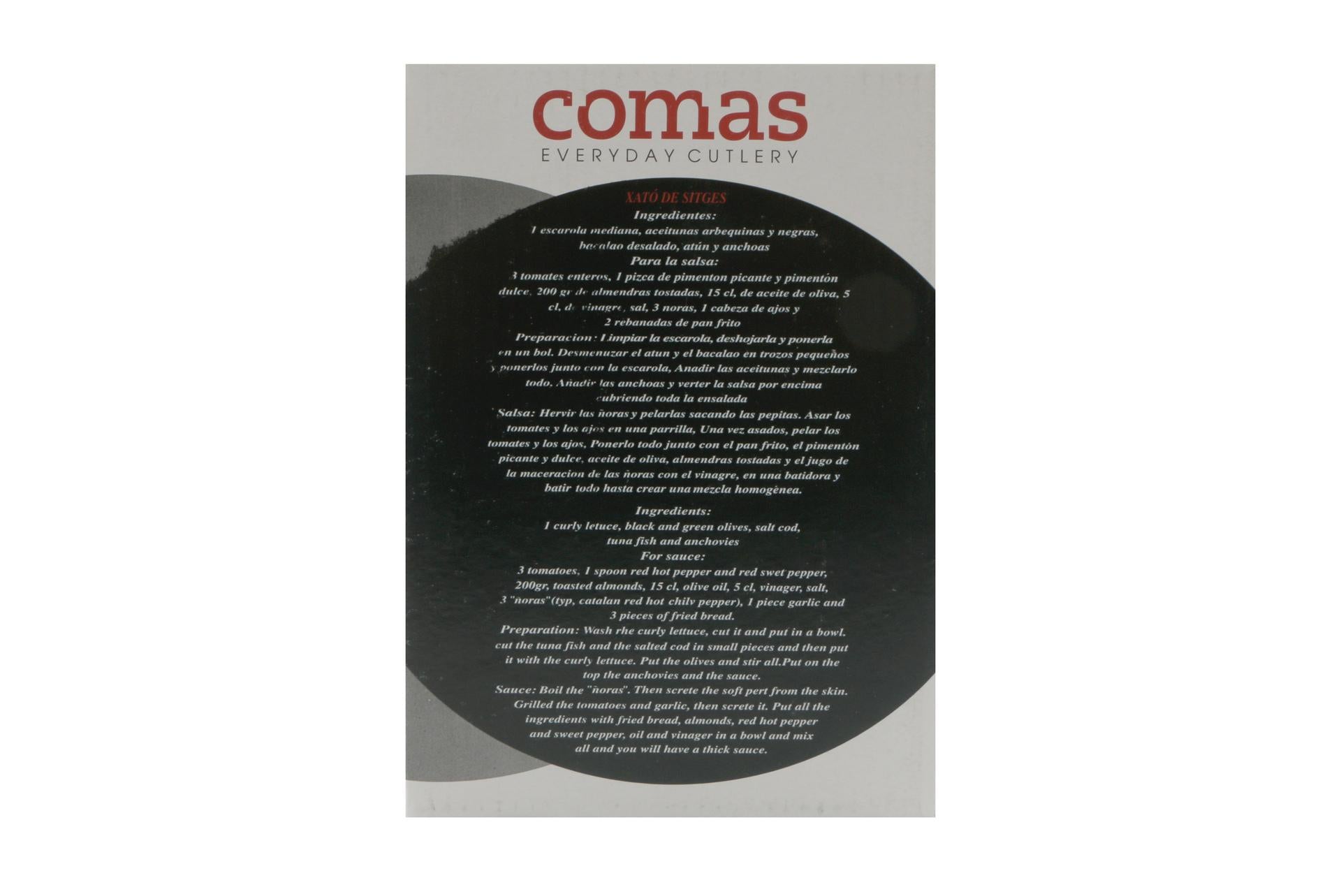 Comas Menage New York 4 Pezzi - Olio, Aceto, Pepe, Sale Con Supporto In ABS 6