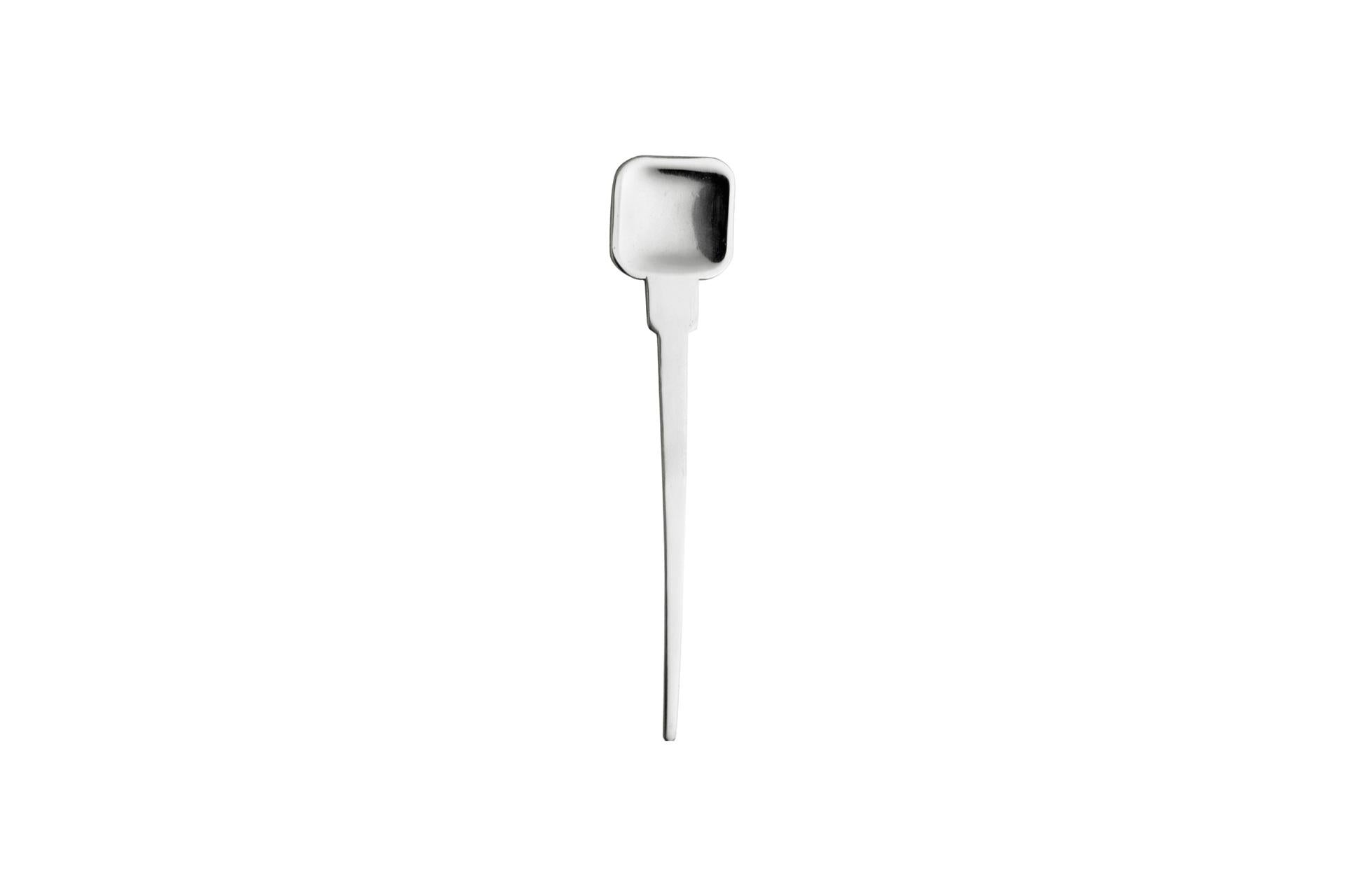 Pintinox Use e Reuse Cucchiaio Happy Hour 10 cm - Acciaio Inossidabile Riutilizzabile e Riciclabile