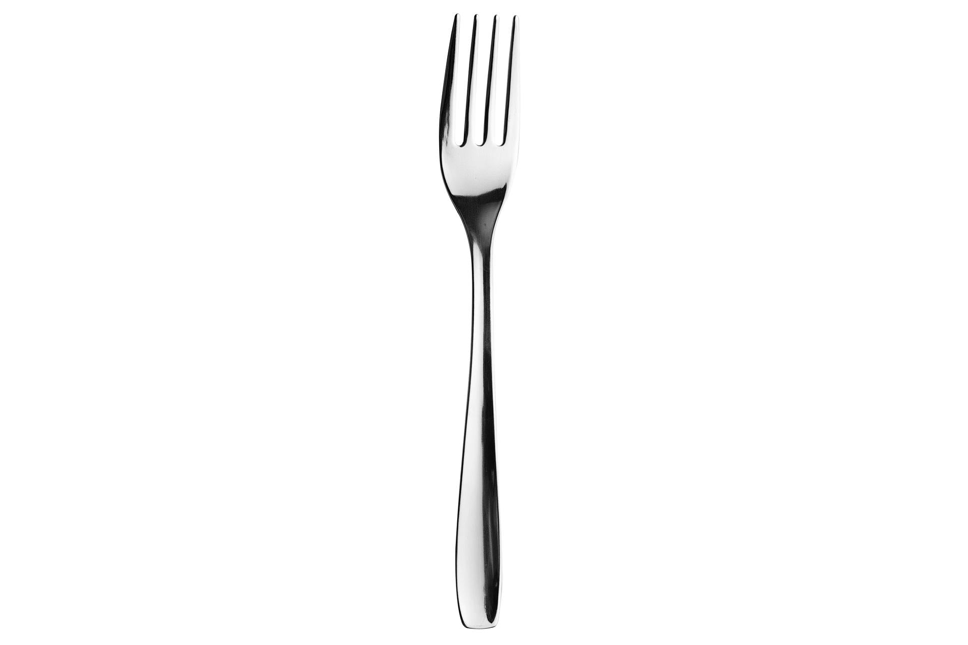 Gnali Hotel Forchetta Frutta 18/10 - Spessore 1.8 mm In Acciaio Inox - Set 12 Pz