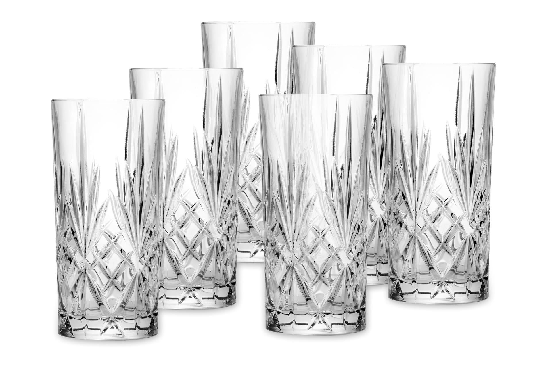 RCR Cristalleria Italiana Melodia Set 6 Bicchieri HB 36 cl In Luxion Eco-Crystal Glass - Set 6 Pz