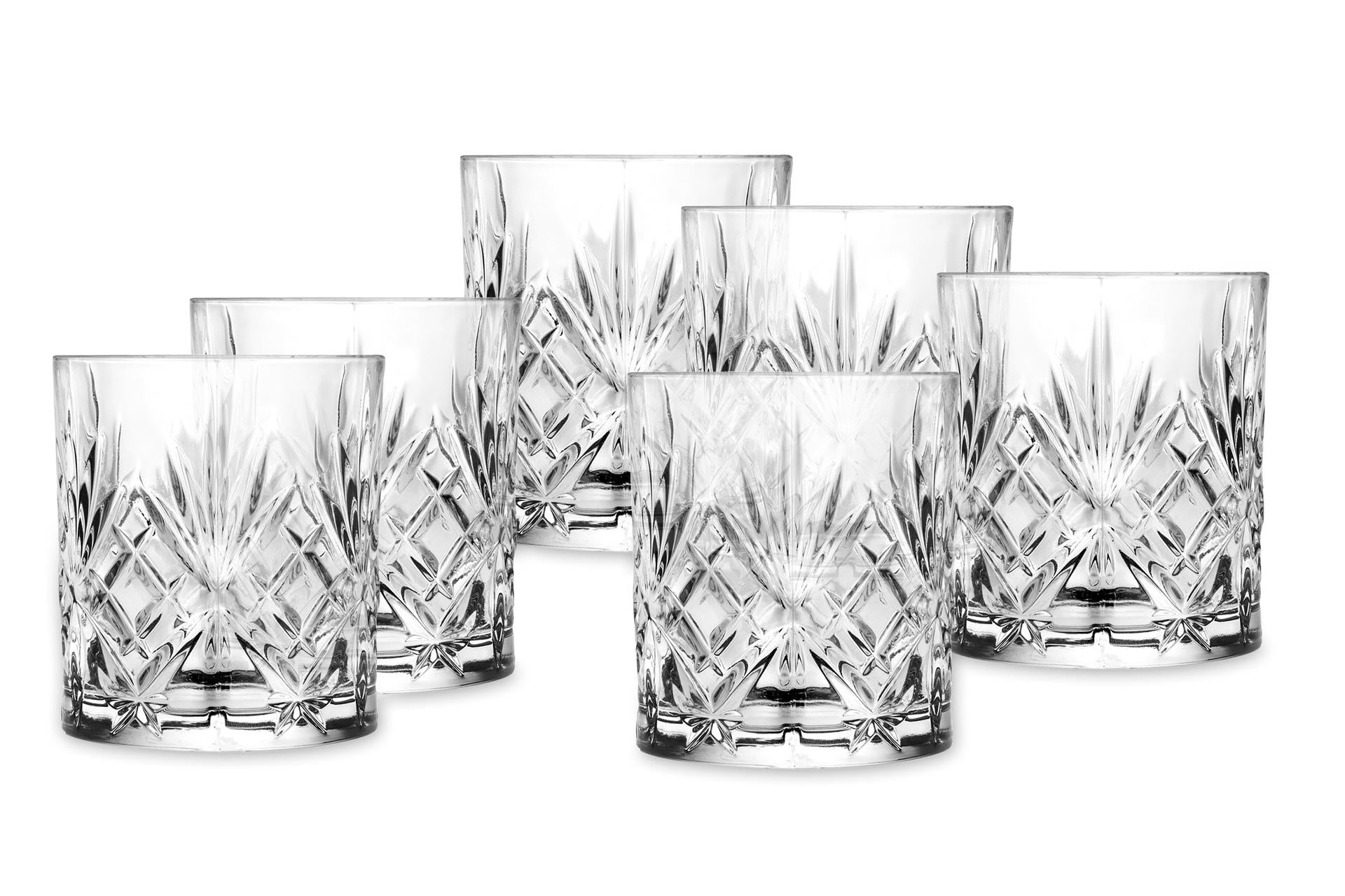 RCR Cristalleria Italiana Melodia Set 6 Bicchieri DOF 34 cl In Luxion Eco-Crystal Glass - Set 6 Pz