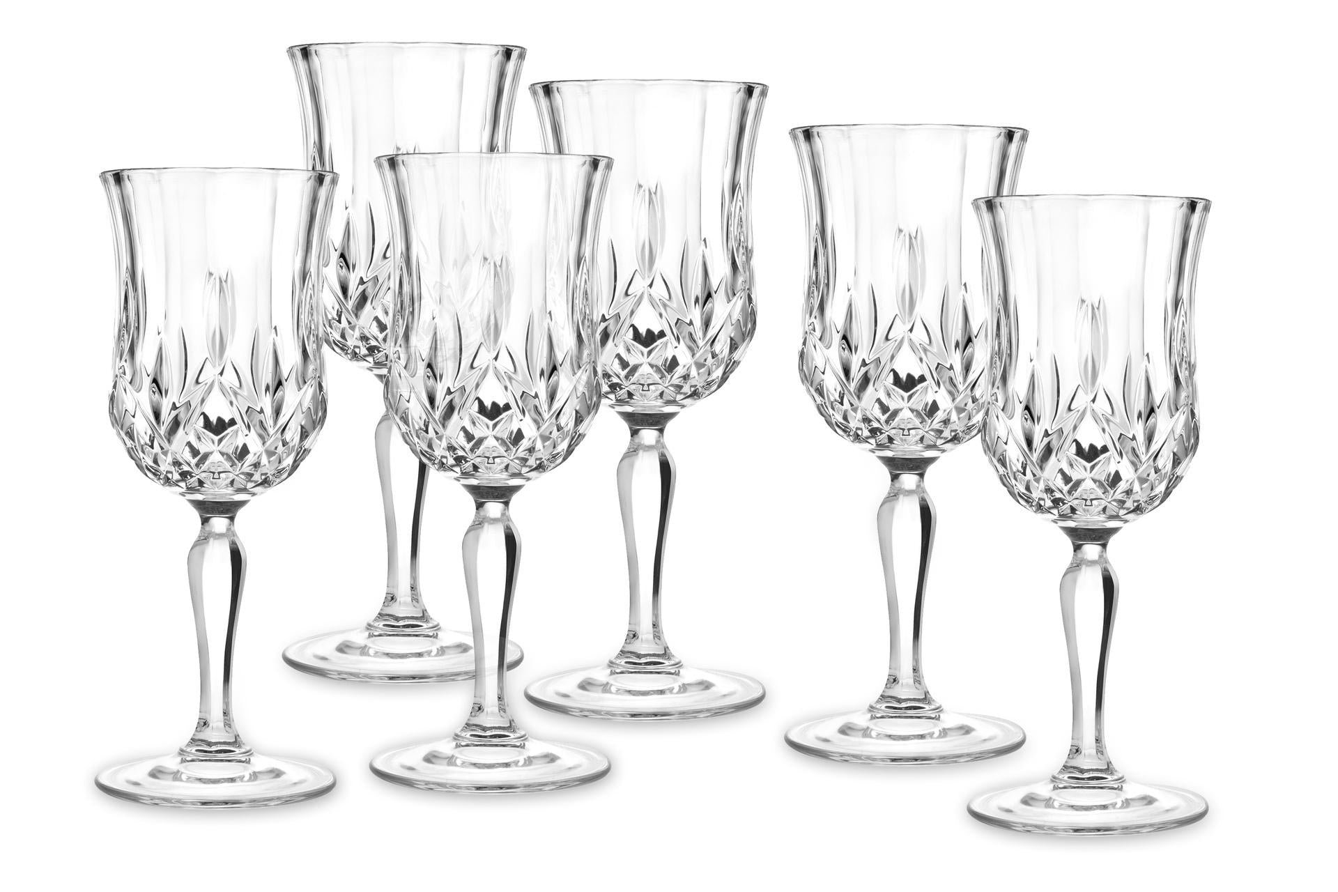 RCR Opera Set 6 Calici Acqua 23 cl In Eco-Crystal Glass Made in Italy - Set 6 Pz