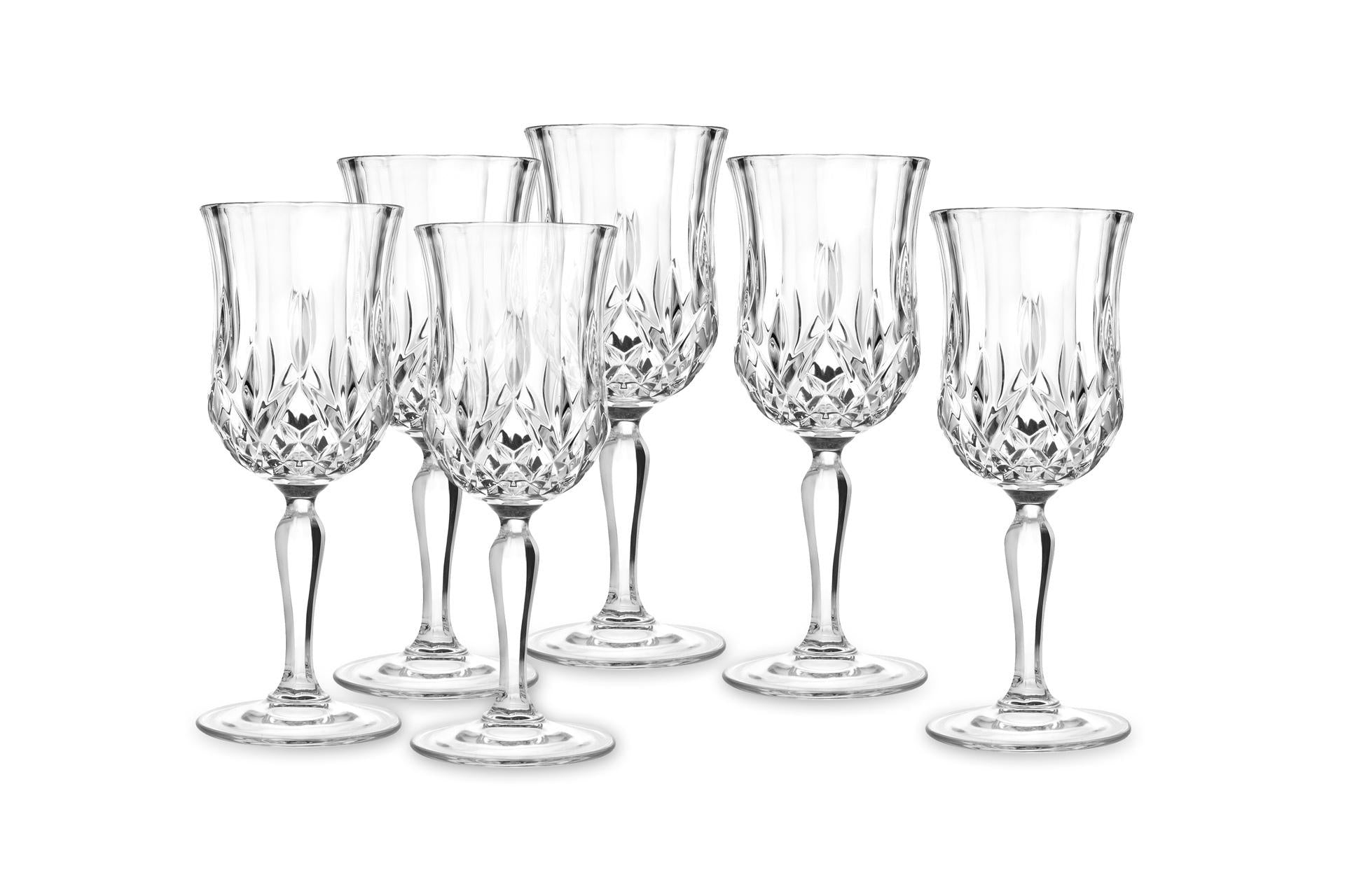 RCR Cristalleria Italiana Opera Set 6 Calici Vino 16 cl In Eco-Crystal Glass - Set 6 Pz