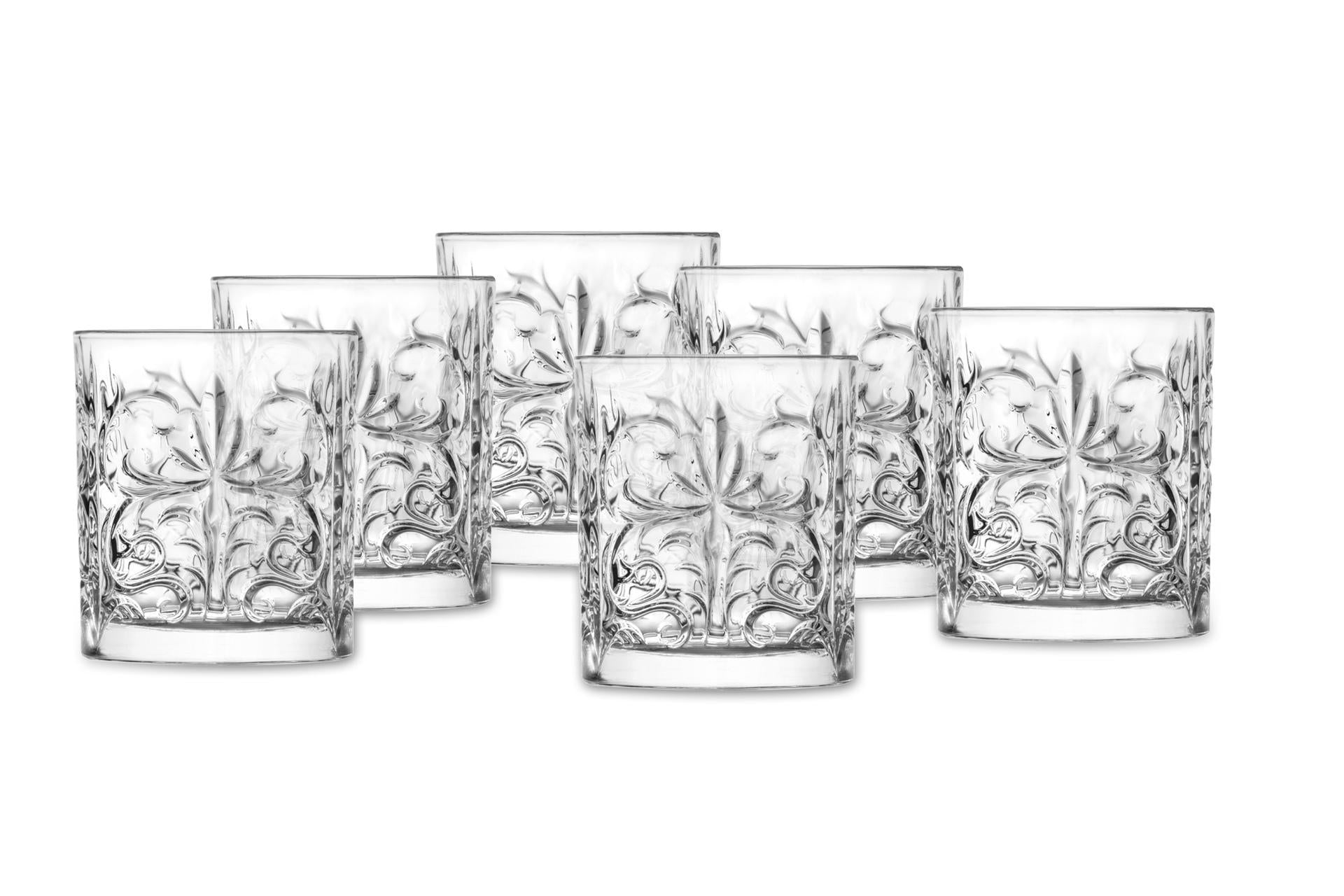 RCR Cristalleria Italiana Tattoo Set 6 Bicchieri DOF 34 cl In Eco-Crystal Glass - Set 6 Pz
