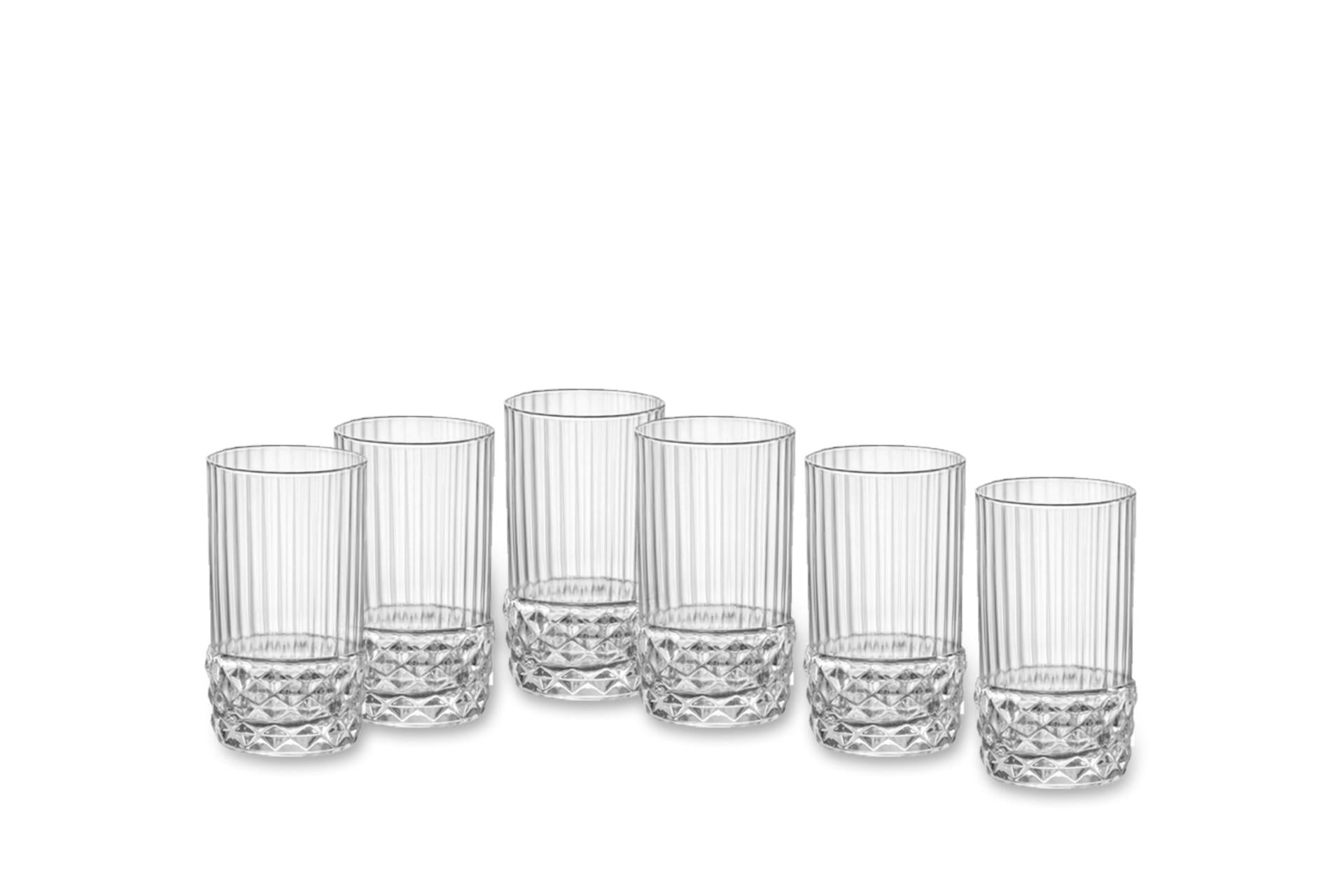 Bormioli Rocco America '20s Set 6 Bicchieri Shot H.8 cm - Ø4.5 cm Cl.8 - Set 6 Pz 1