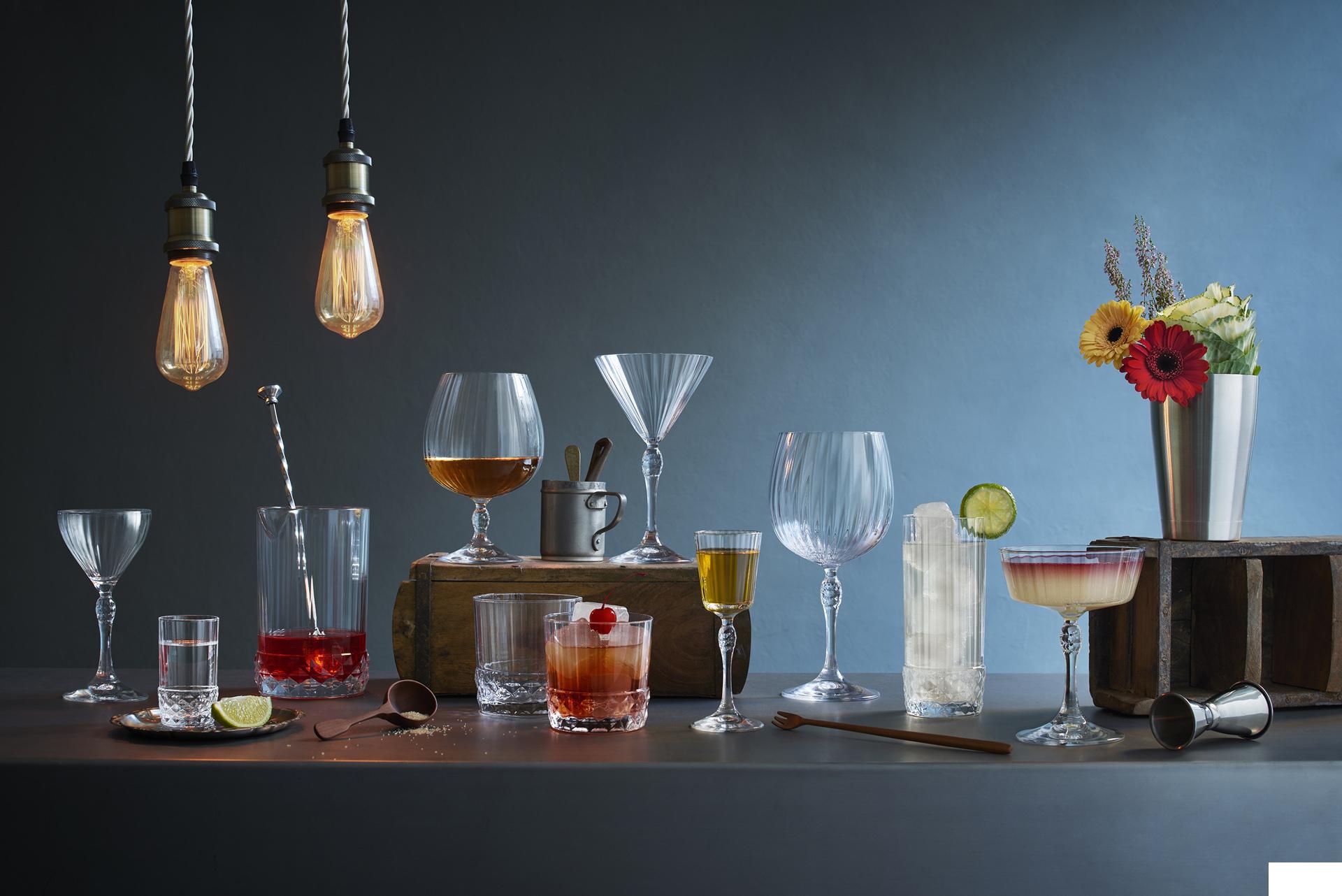 Bormioli Rocco America '20s Mixing Glass H.16 cm - 79 cl Ø10.8 cm - Set 6 Pz