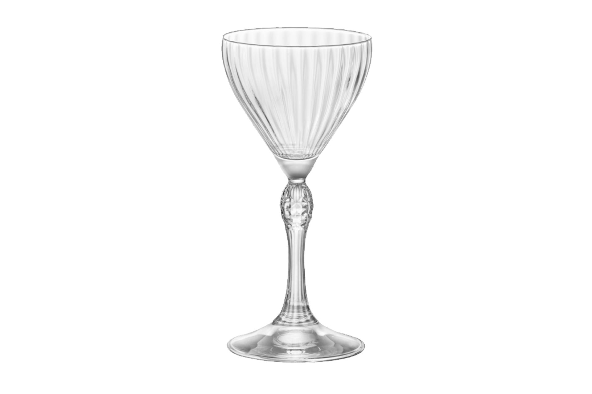 Bormioli Rocco America '20s Set 6 Calici Nick e Nora 14 cl - H.15.8 cm Ø7.6 cm - Set 6 Pz