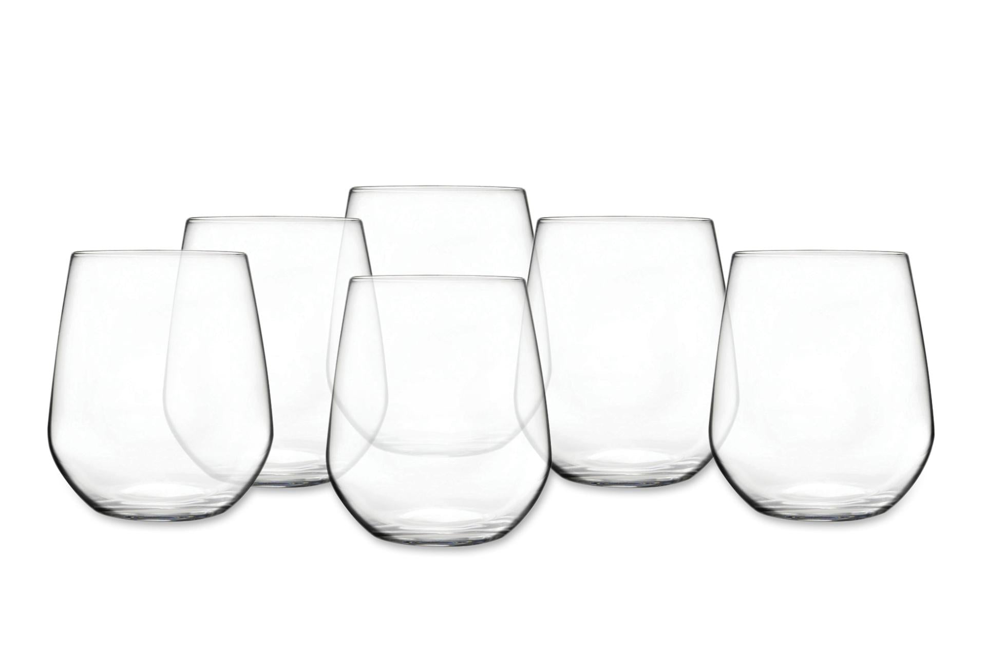 RCR Cristalleria Italiana Universum Set 6 Bicchieri Acqua 43 cl - Set 6 Pz