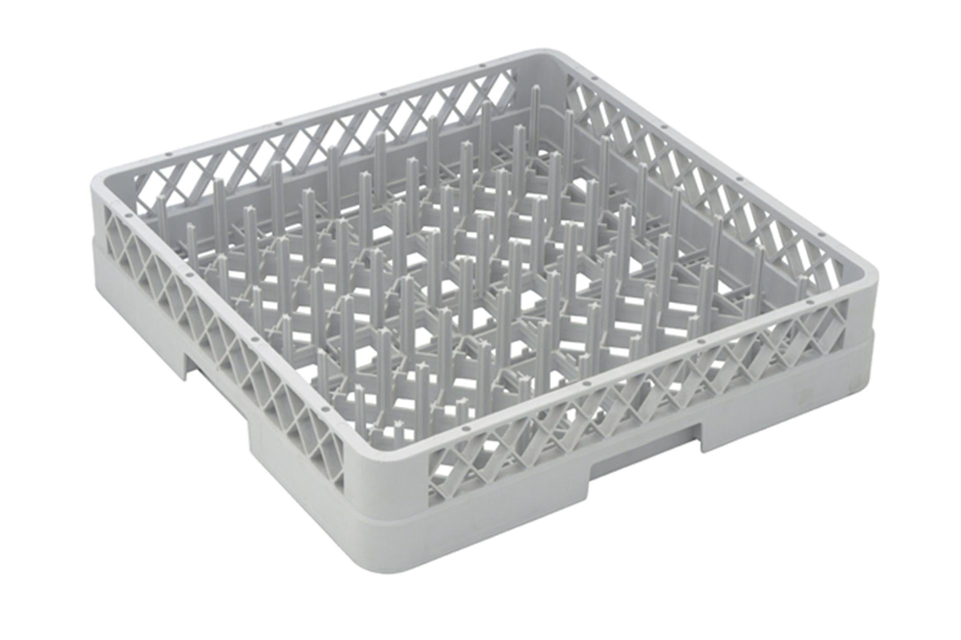 Inox Macel Base Vassoi e Piatti Grigia H.10 cm - 50 x 50 cm In Polipropilene