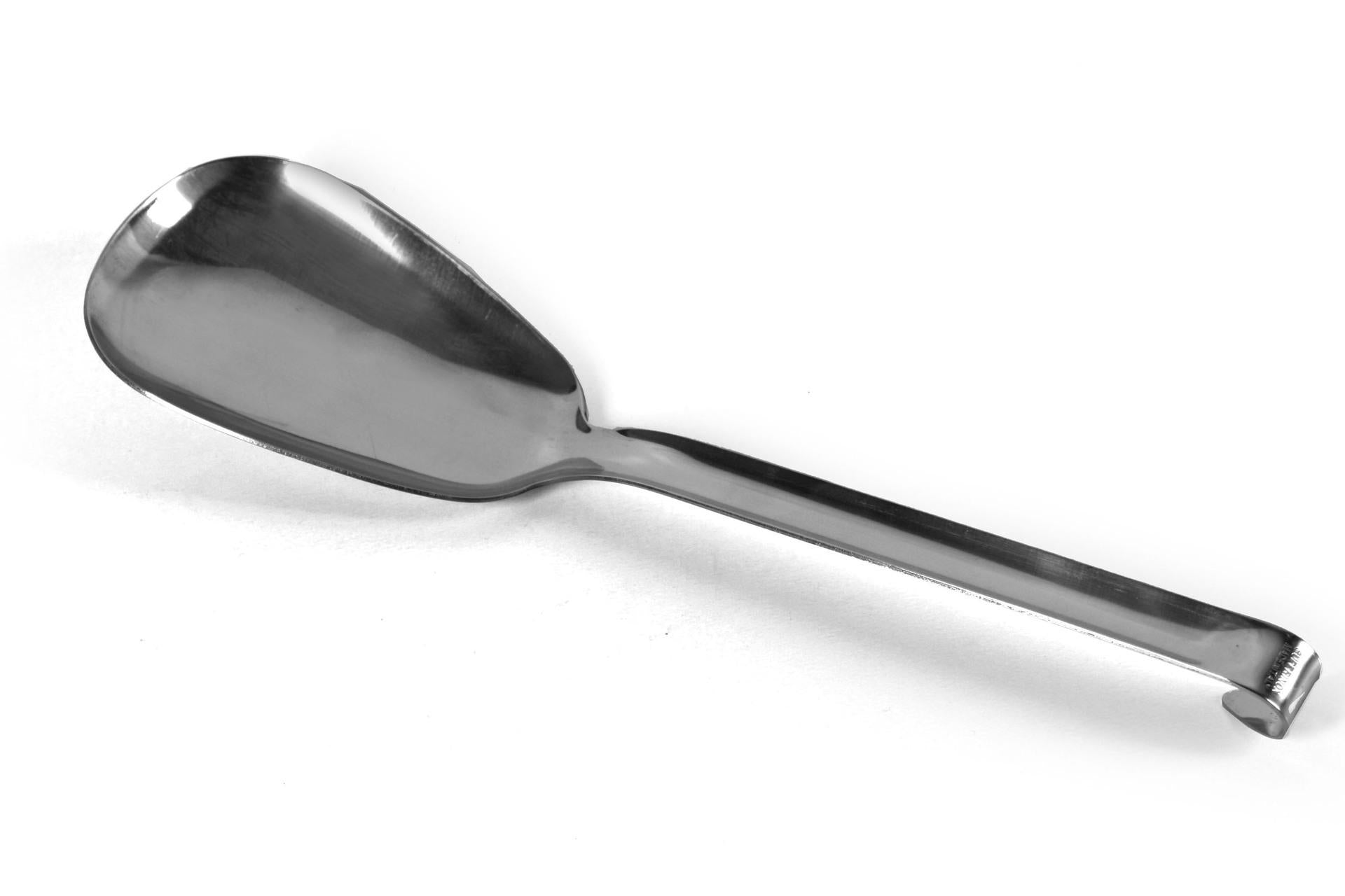 Gnali Delta Cucchiaio Risotto Inox 095 - 27 cm In Acciaio Inox - Set 6 Pz
