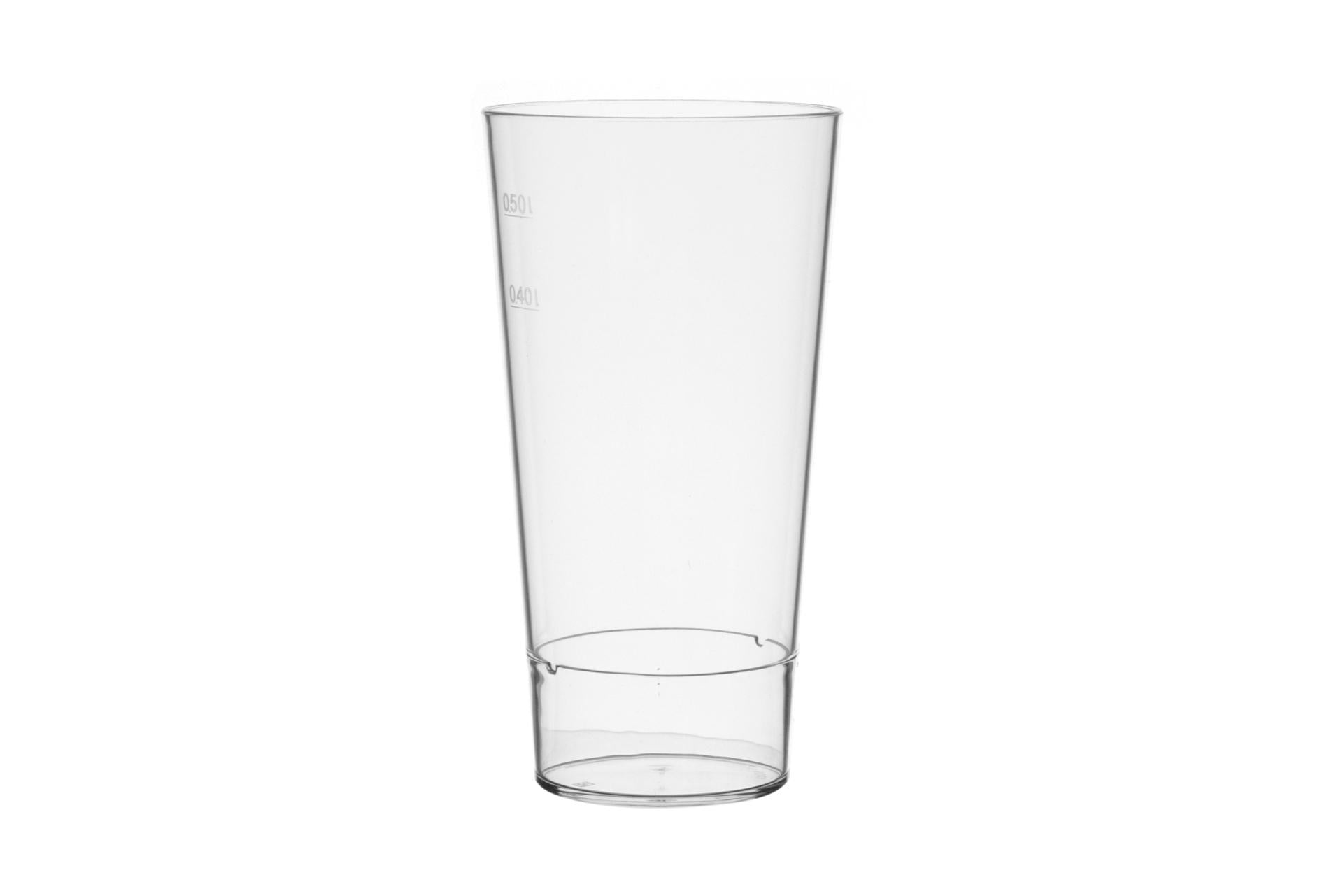 Brevetti Waf Urban Bicchiere 60 cl In SAN - Versatile per Birra e Cocktail - Set 32 Pz