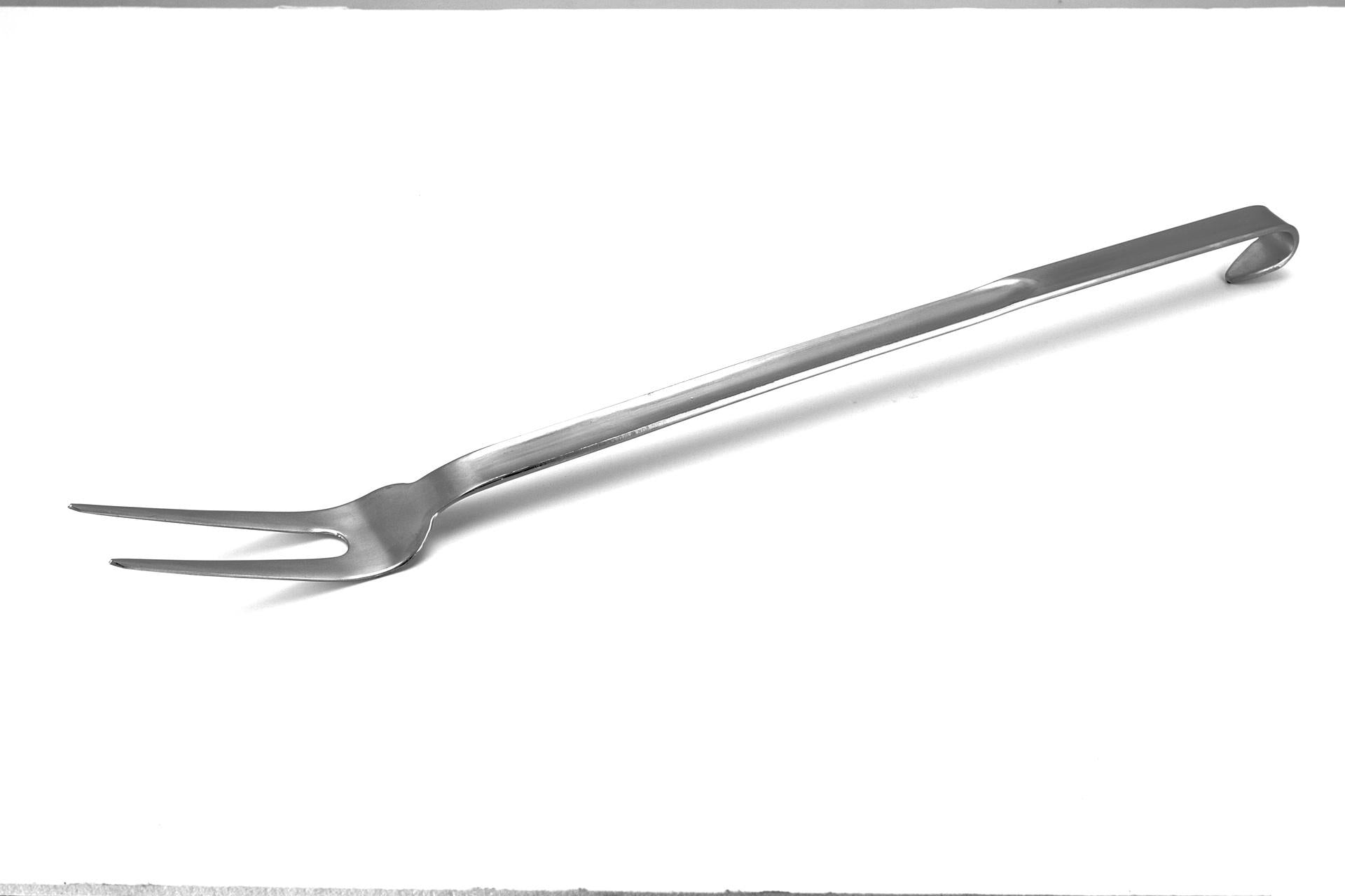 Gnali Forchettone da Catering 2 Punte In Acciaio Inox