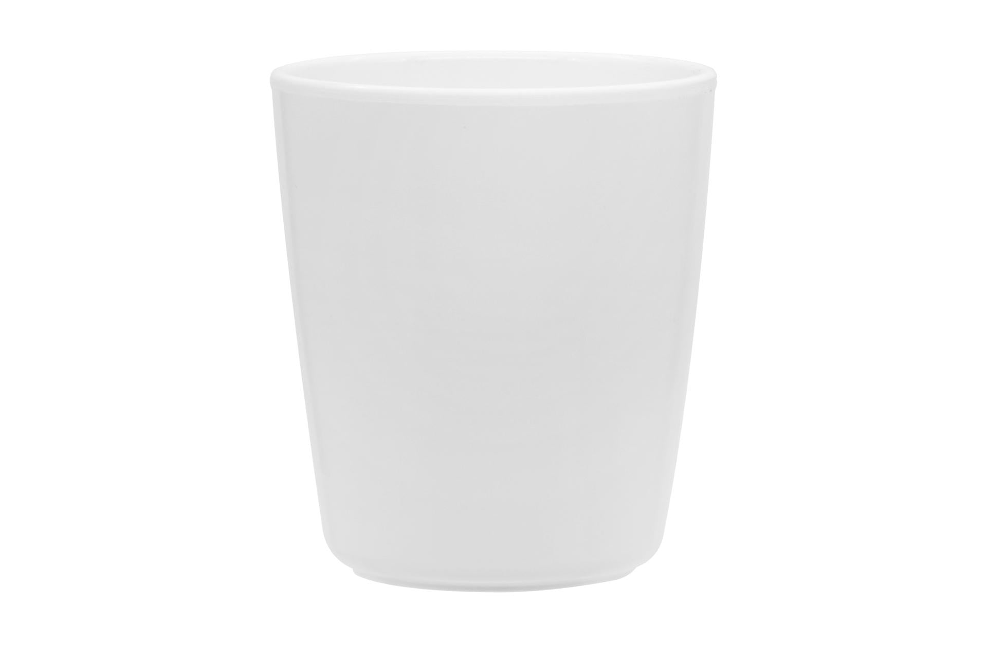 Vivenzi Bicchiere 250cc In Melamina Bianco VC361 - Set 12 Pz