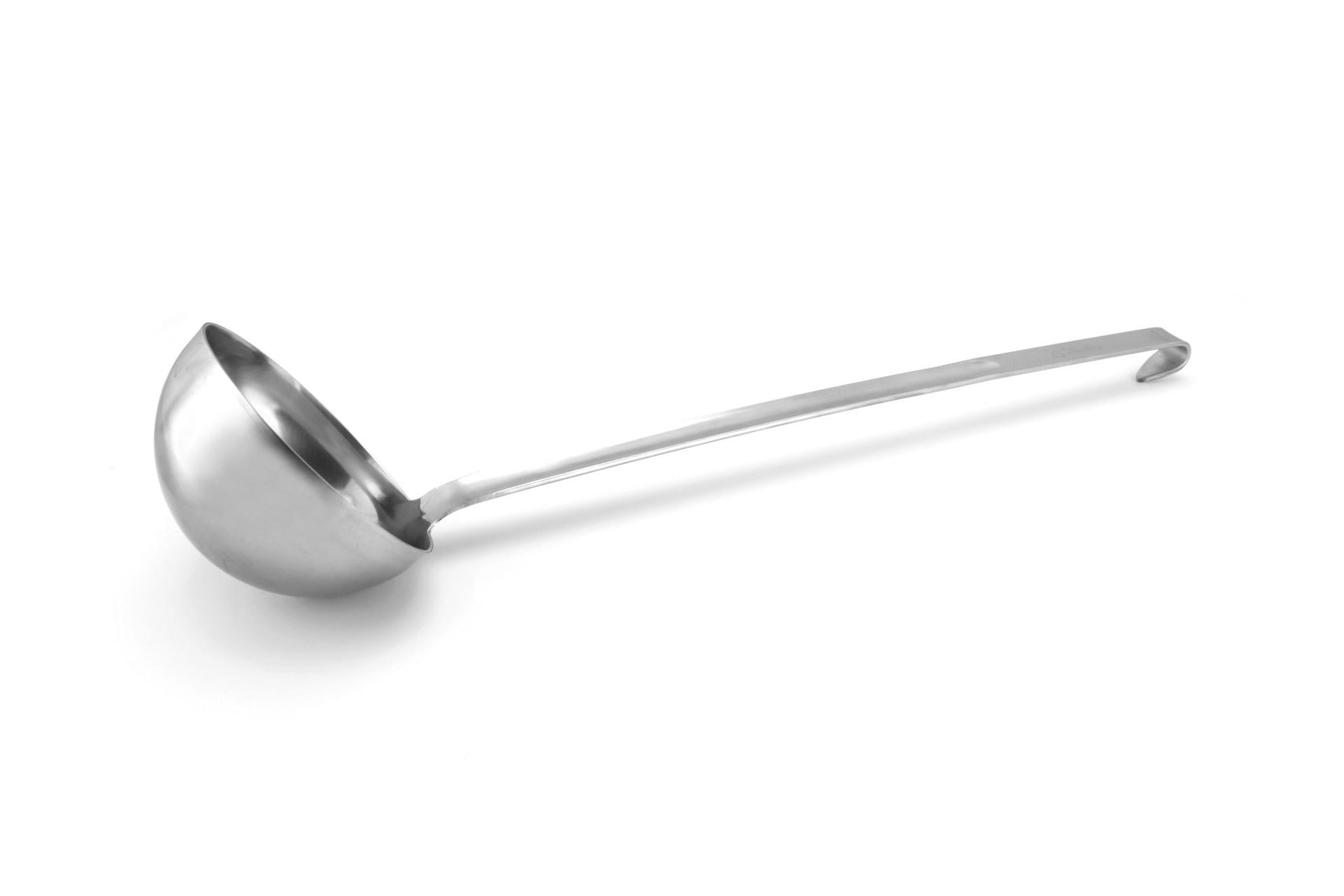 Gnali Mestolo Catering Ø10 cm - 0.25 L In Acciaio Inox