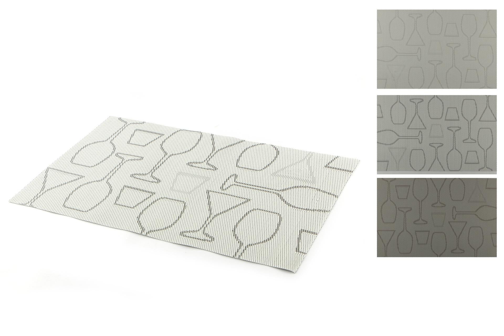 Gicos Tovaglietta Colazione in PVC 45 x 30 cm Assortita