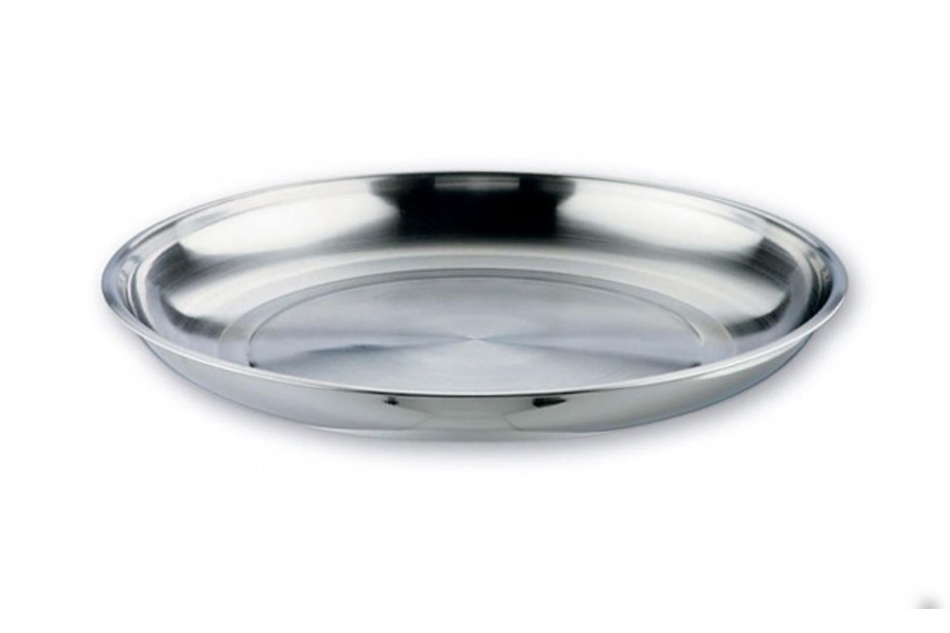 Lacor Vassoio Inox Frutti di Mare Ø42 cm In Acciaio Inox