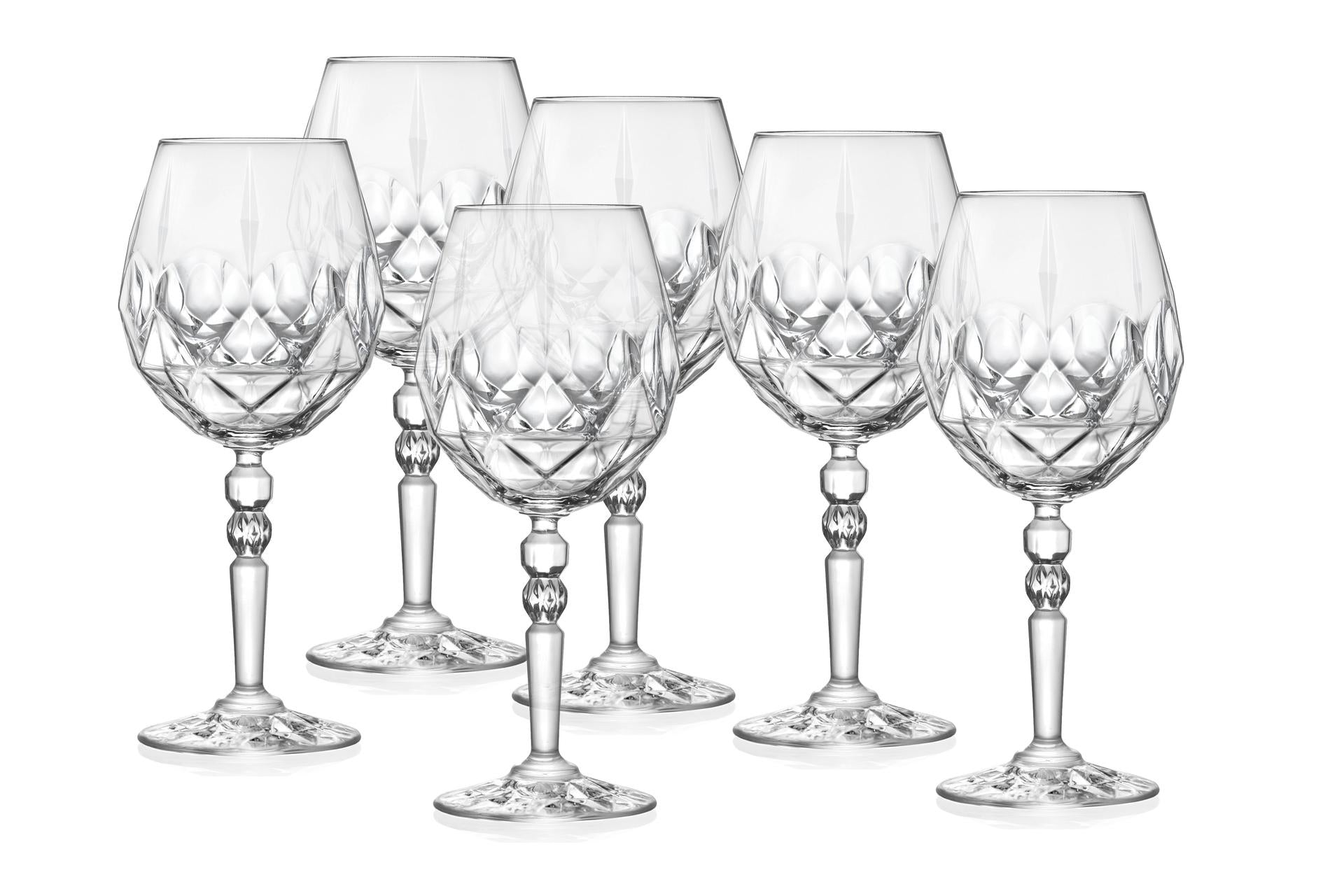 RCR Alkemist Set 6 Calici Vino 53 cl - In Vetro Cristallino - Set 6 Pz