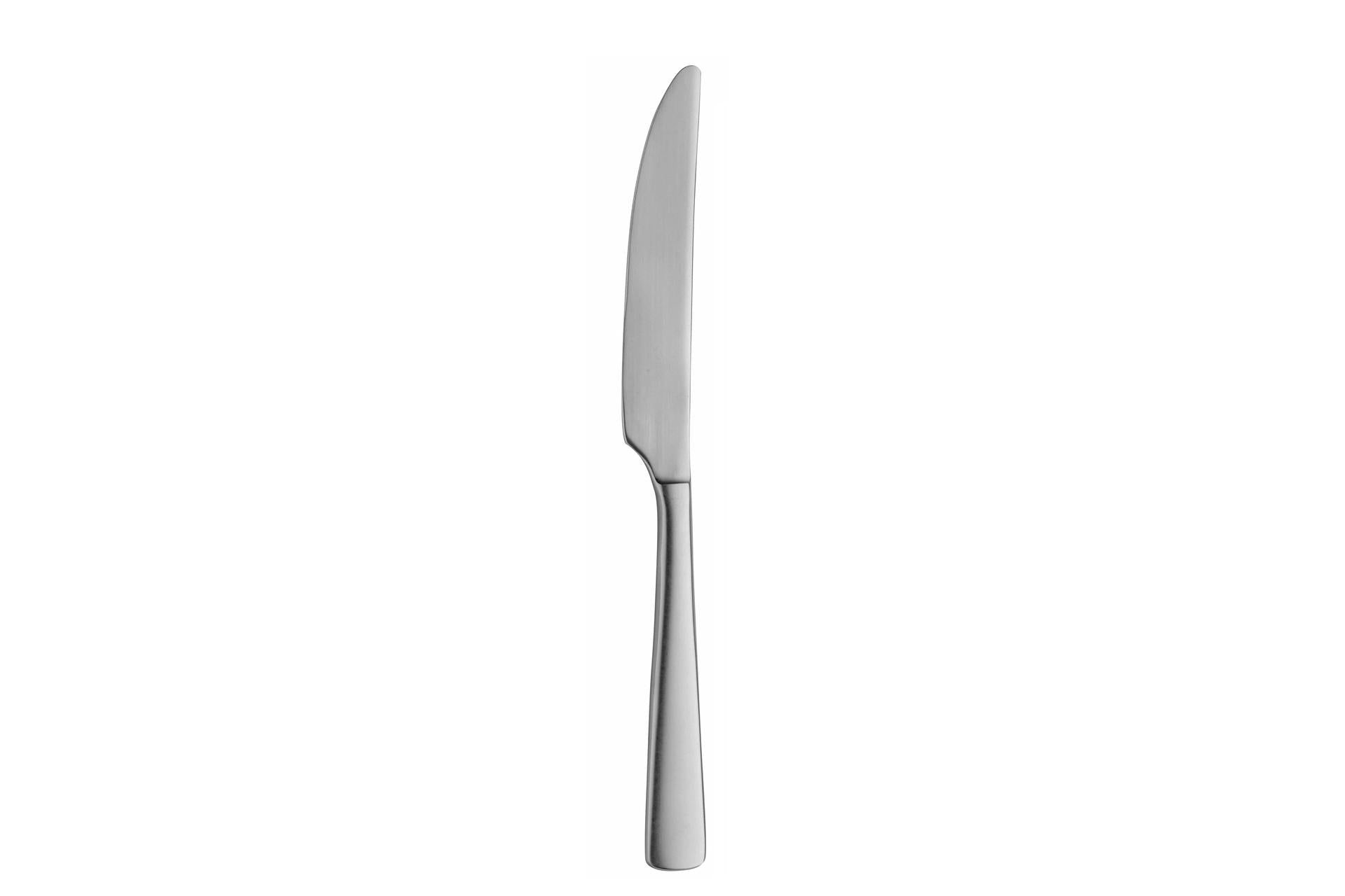 Pintinox Palace Stone Washed Coltello Tavola - Linea Posate Acciaio 18/10 Spessore 3 mm Satinato - Set 12 Pz