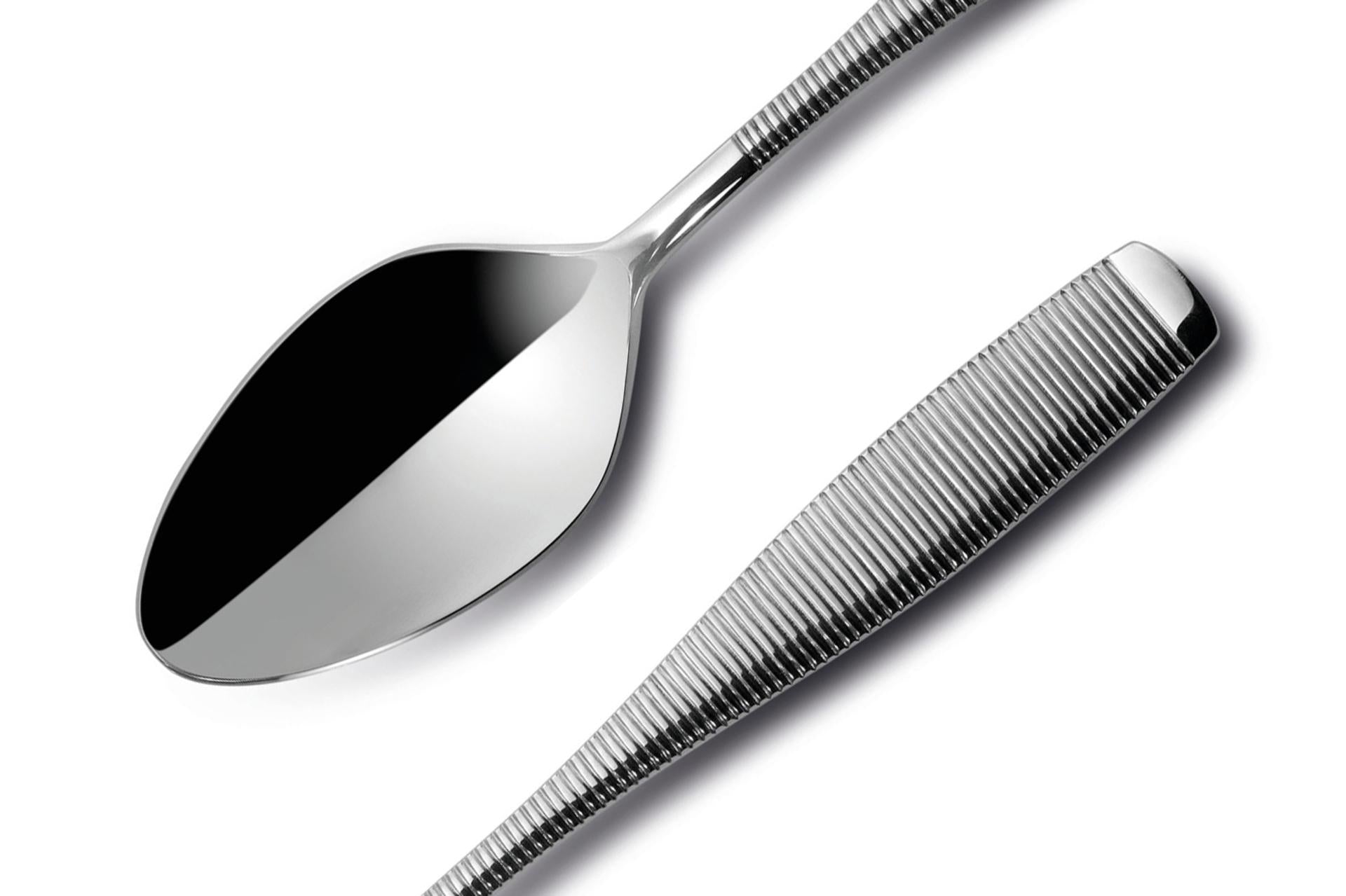 Comas Fleur de Lys Cucchiaino Moka In Acciaio Inox 18/10 - Spessore 2.5 mm - Set 12 Pz