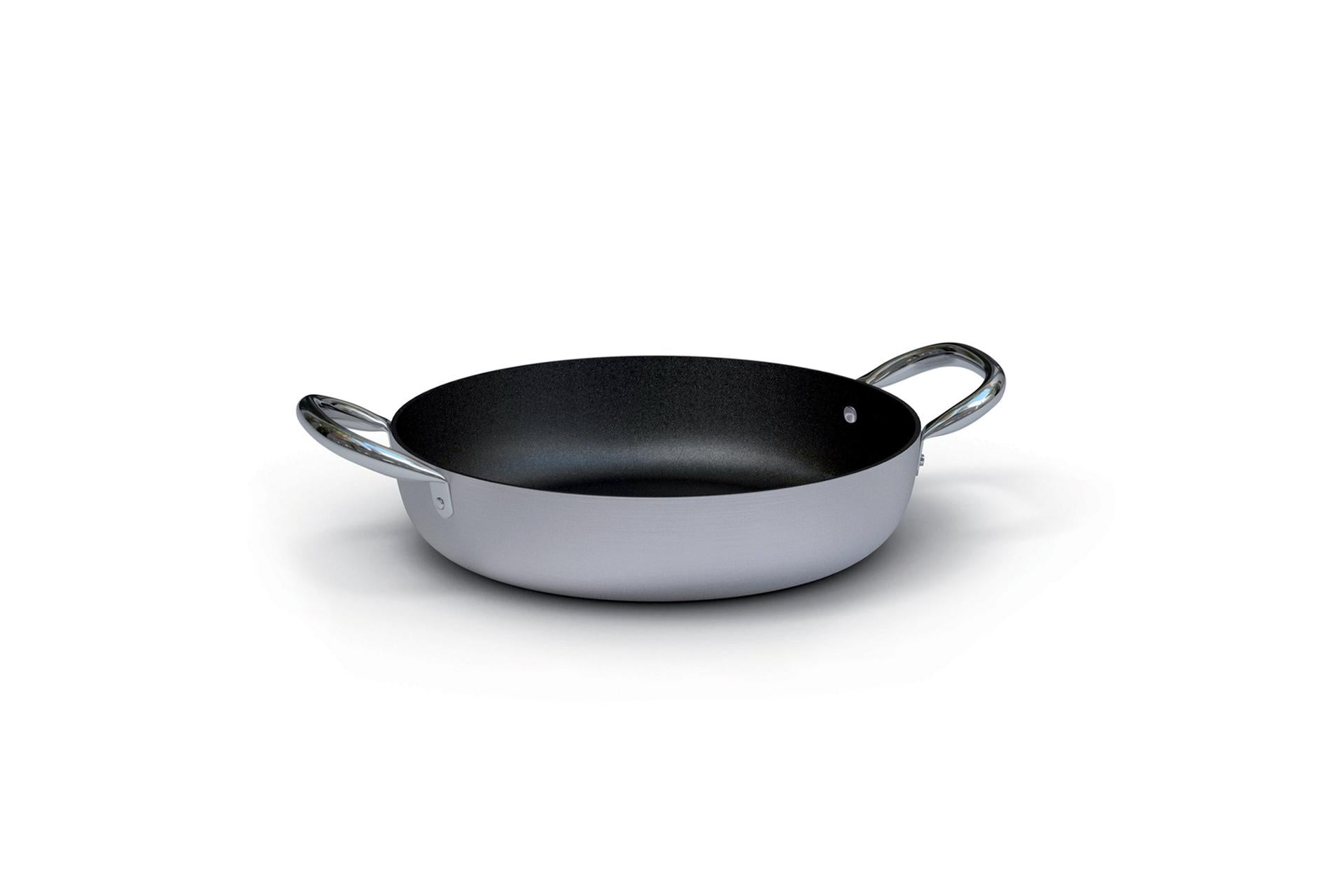 Ballarini Professionale Tegame 2 Manici Ø20 cm - H5.5 cm In Lega di Alluminio Antiaderente Kerastone Profi