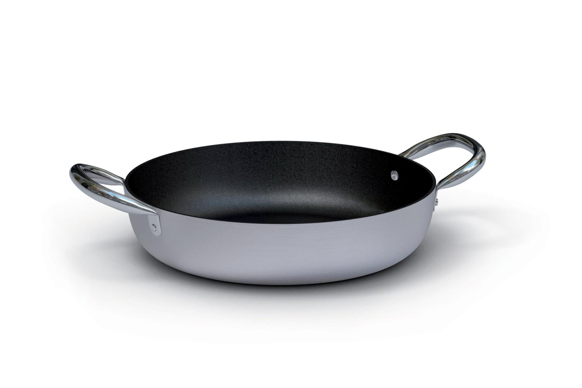 Ballarini Professionale Tegame 2 Manici Ø36 cm - H6.5 cm In Lega di Alluminio Antiaderente Kerastone Profi