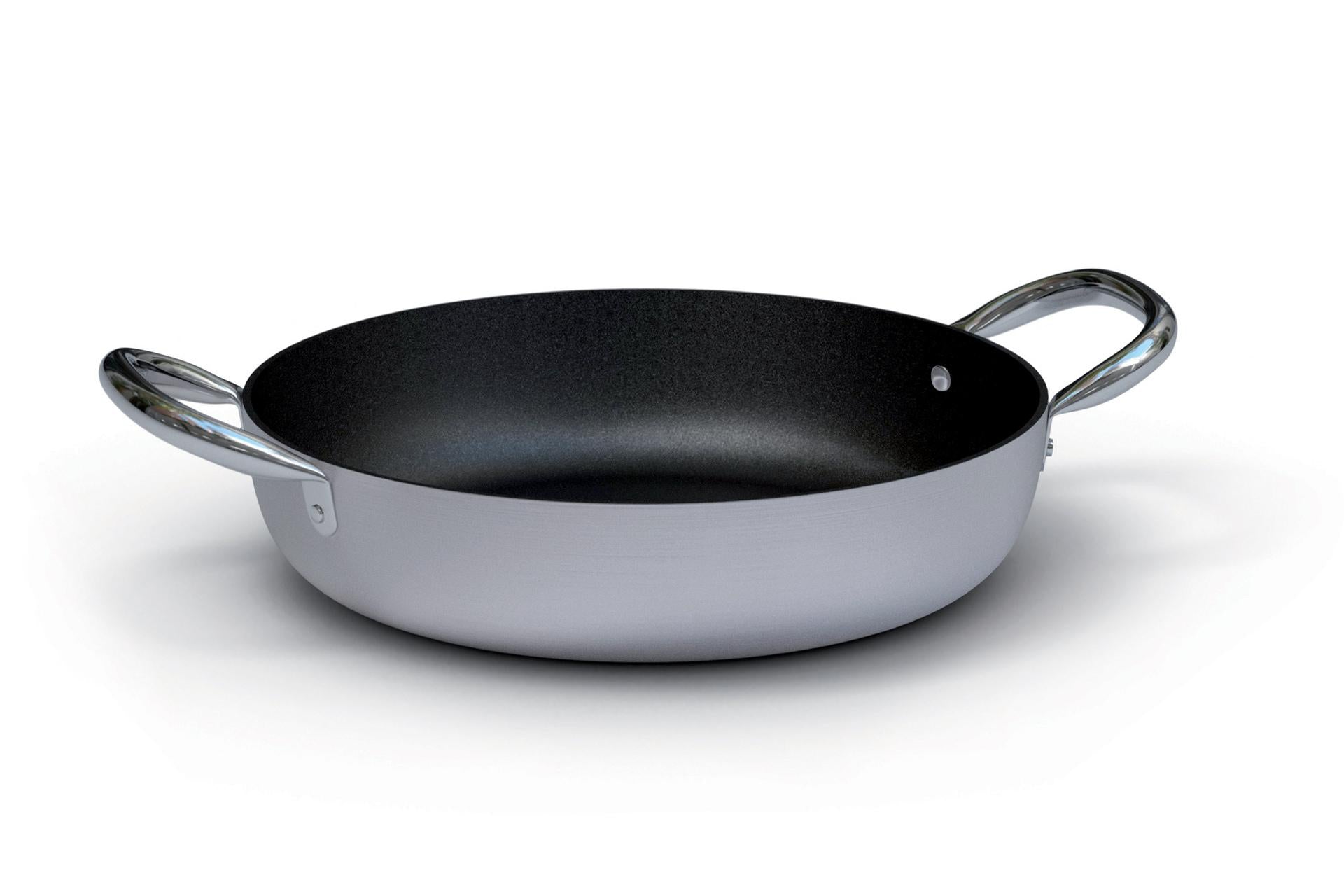 Ballarini Professionale Tegame 2 Manici Ø40 cm - H7 cm In Lega di Alluminio Antiaderente Kerastone Profi 1