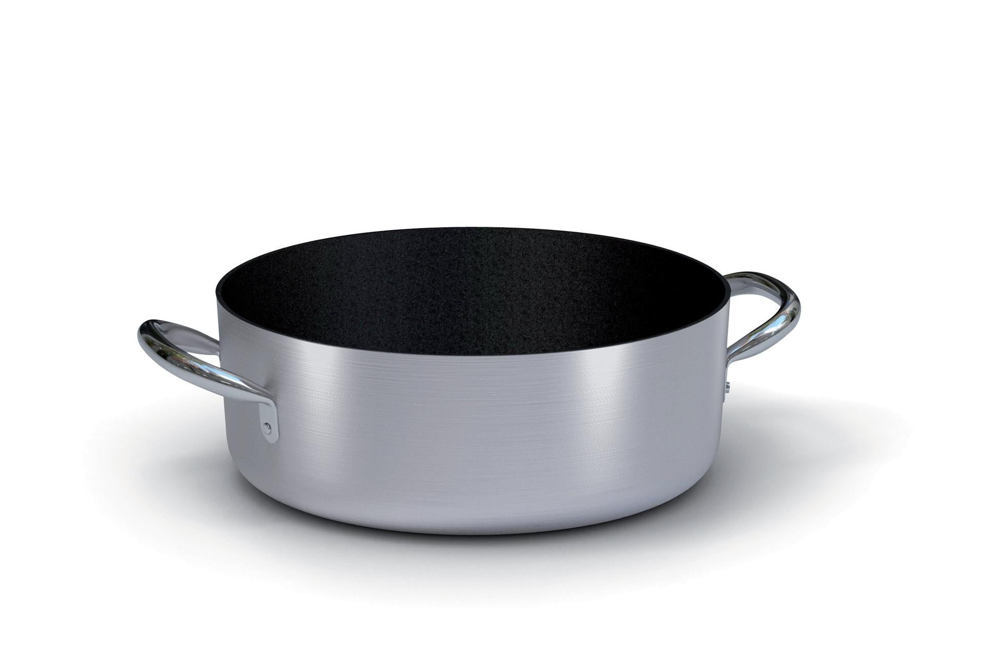 Ballarini Professionale Casseruola Bassa Ø40 cm - H14 cm In Lega di Alluminio Antiaderente Kerastone Profi
