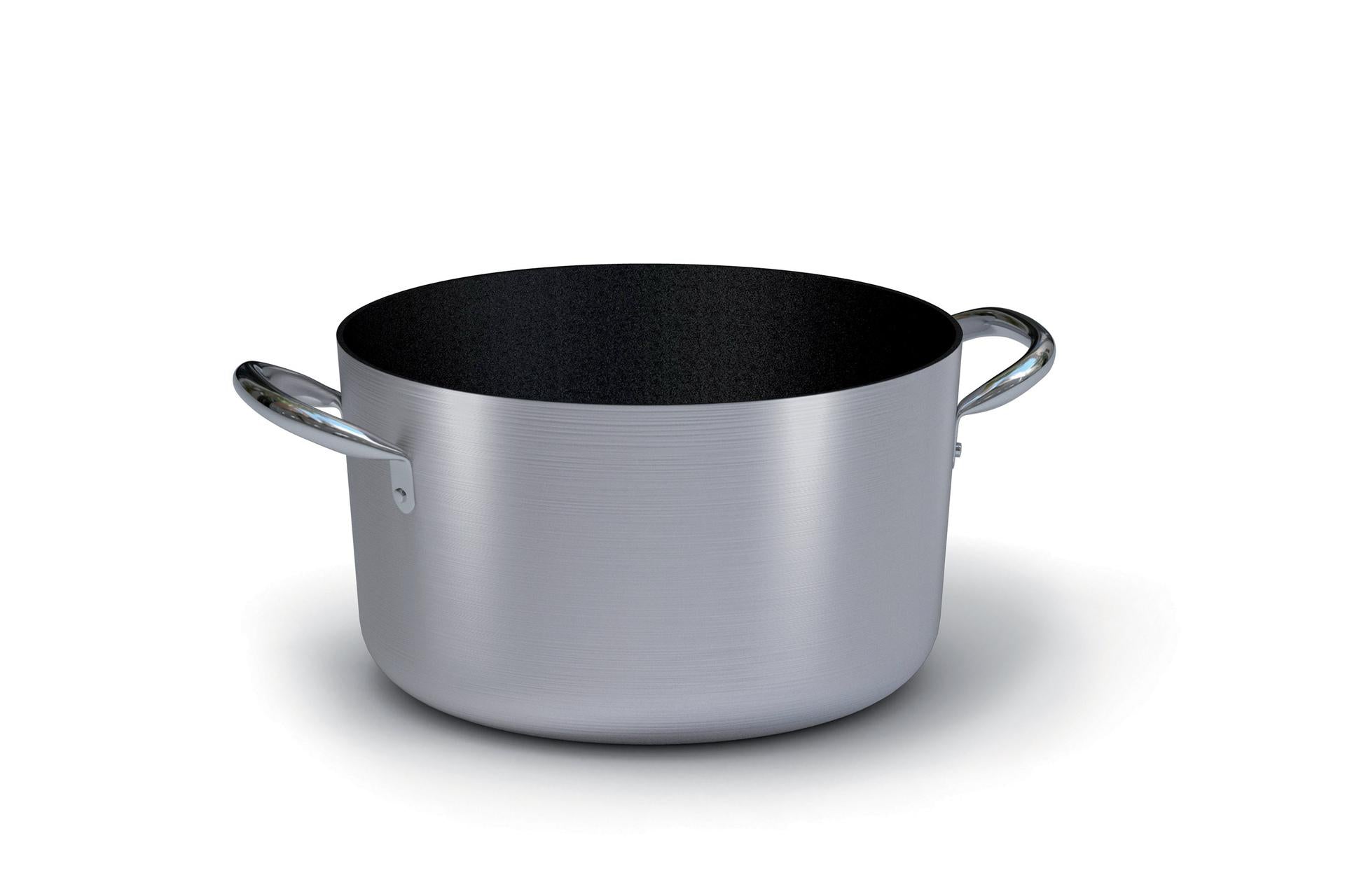 Ballarini Professionale Casseruola Media Ø24 cm - H.13.5 cm In Lega di Alluminio Antiaderente Kerastone Profi