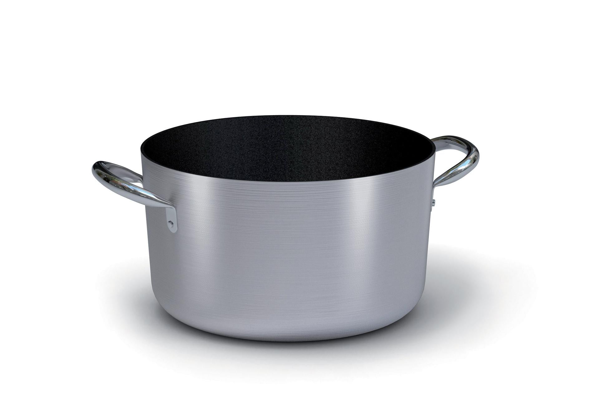 Ballarini Professionale Casseruola Media Ø28 cm - H16.5 cm In Lega di Alluminio Antiaderente Kerastone Profi