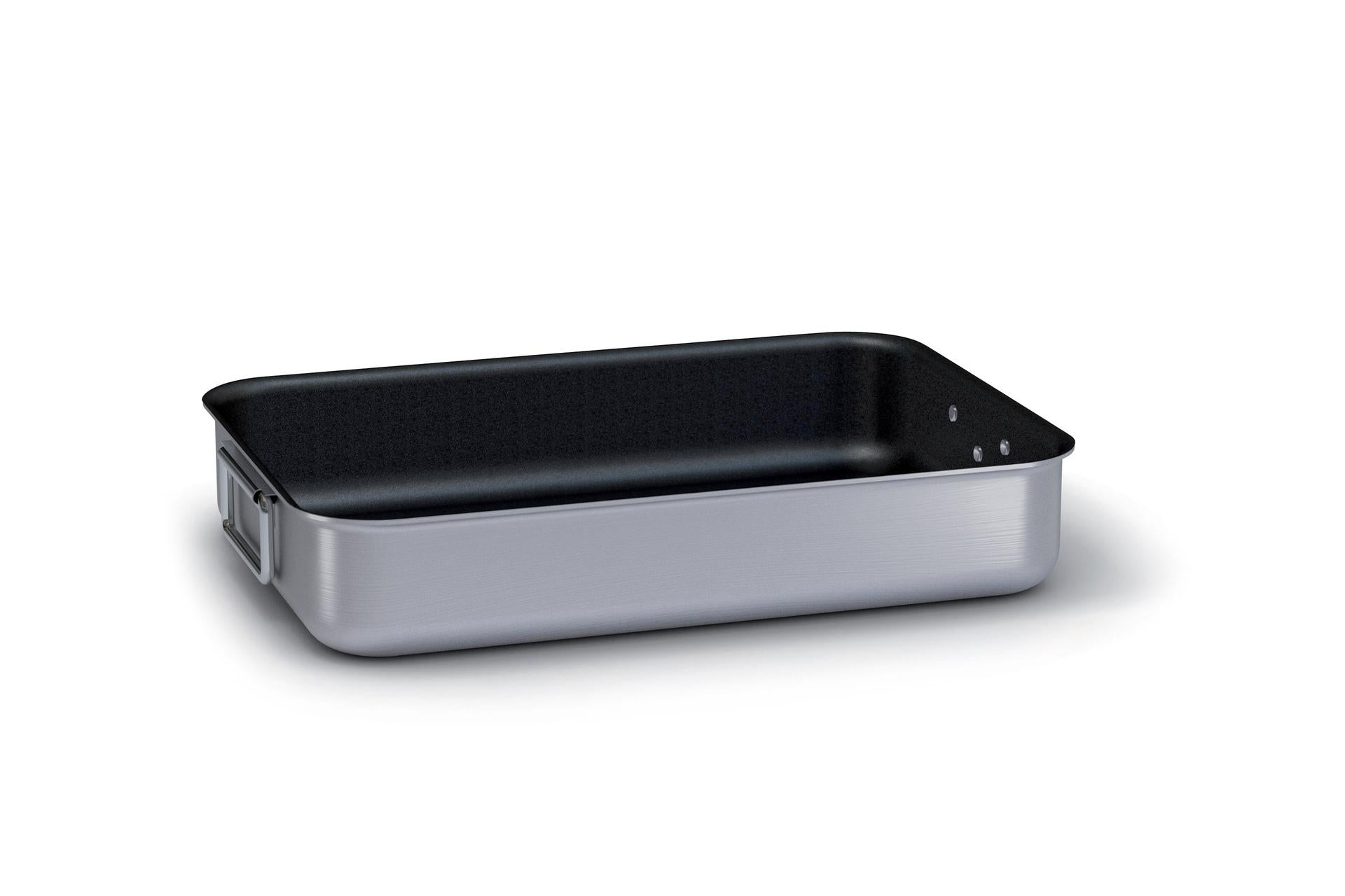 Ballarini Professionale Teglia Alta 2 Manici Ø40 cm - H6.5 cm In Lega di Alluminio Con Rivestimento Antiaderente Keraston e Manici In Acciaio Inox 1