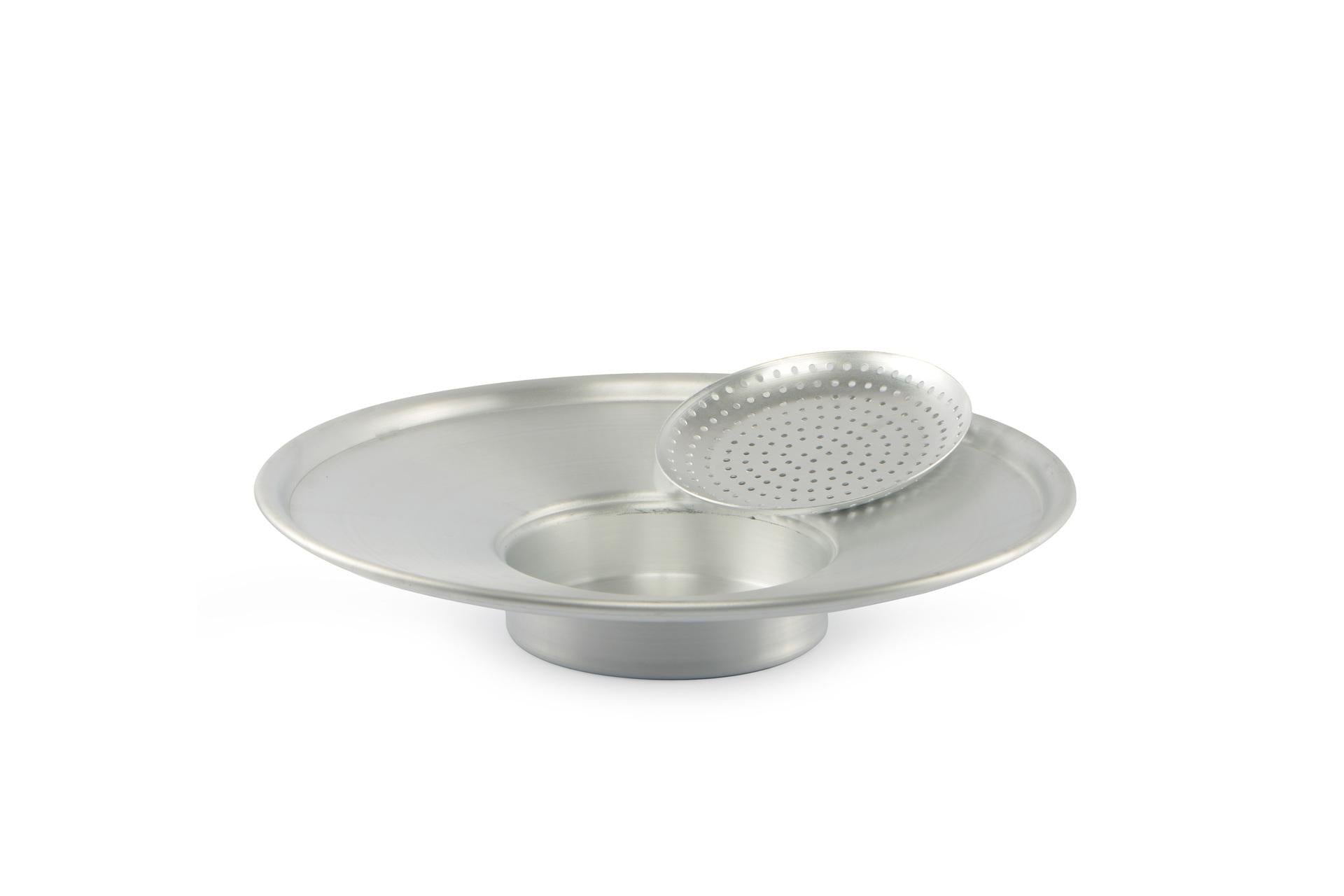 Pentalux Colafritto In Alluminio Ø40 cm - Spessore 3-4 mm Per Olio e Liquidi In Eccesso