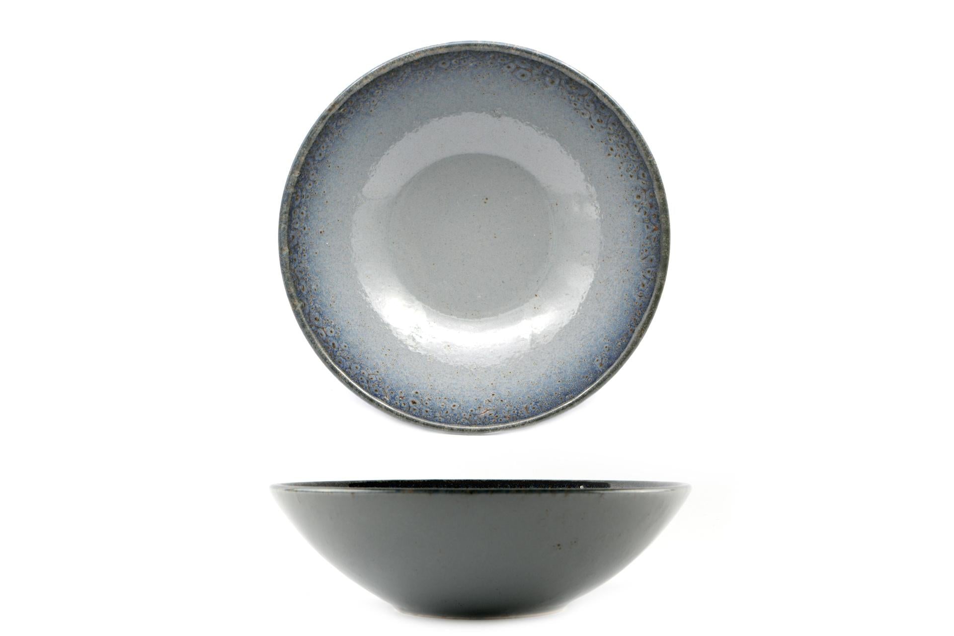 Import Tavola Professional Atlantis Piatto Fondo Ø18.5 cm In Gres Porcellanato Azzurro - Set 6 Pz