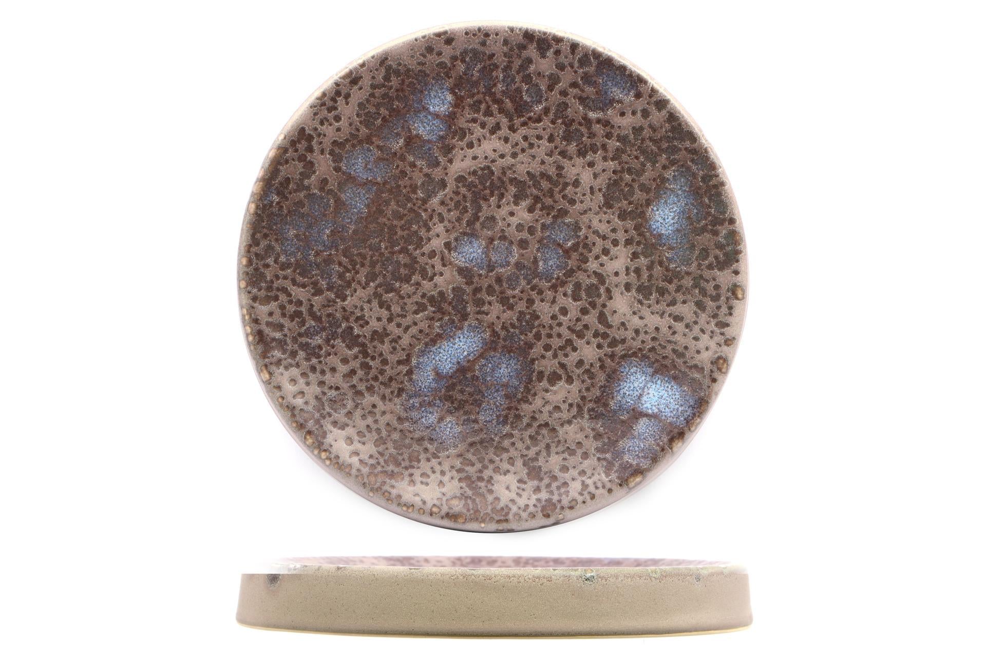 Import Tavola Professional Horus Piatto Alto Ø27 cm In Gres Porcellanato Con Finitura Reactive - Set 6 Pz