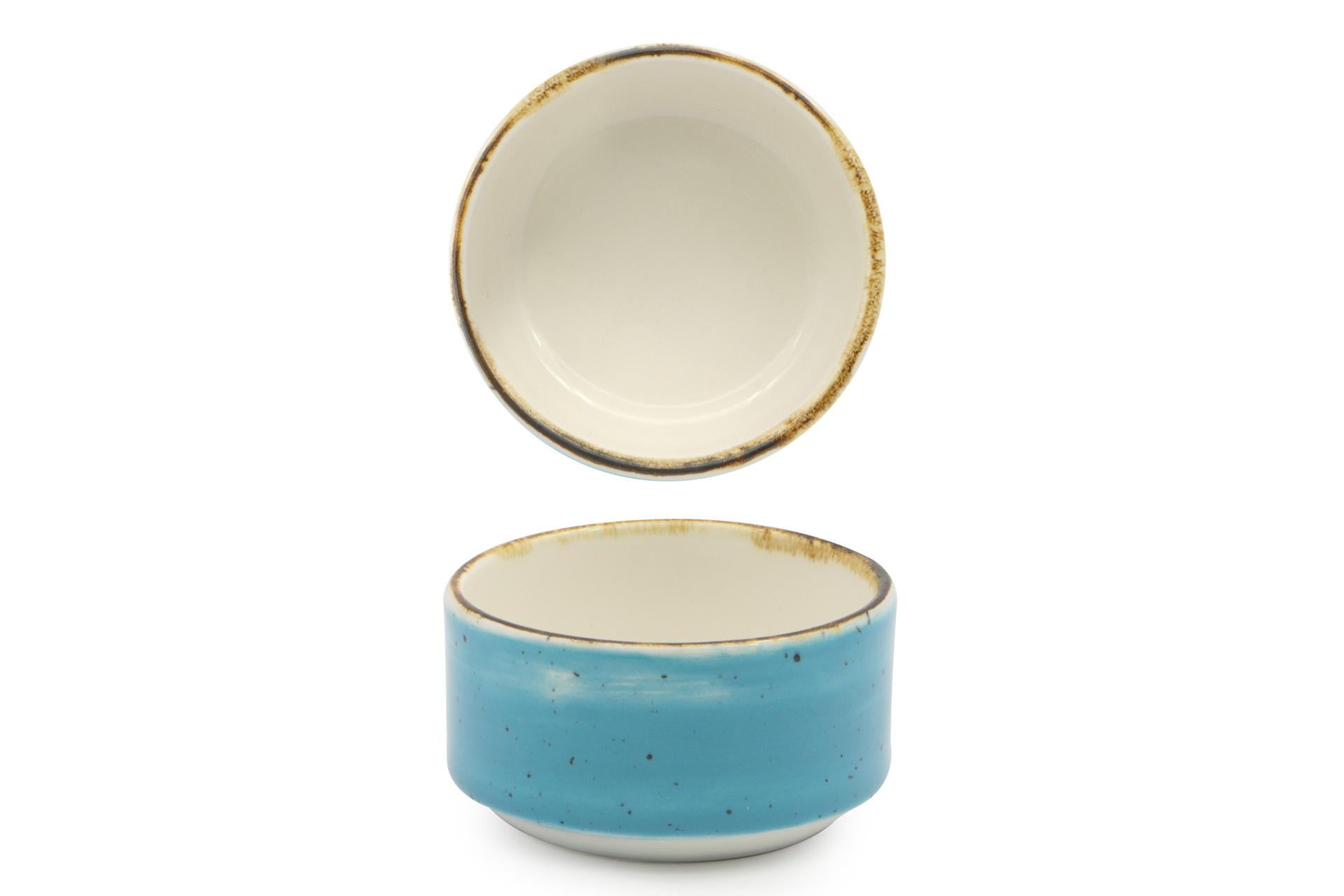 Pt Sango Ceramics Kaden Aqua Coppetta Ø8.1 cm - Colore Blu - Set 6 Pz